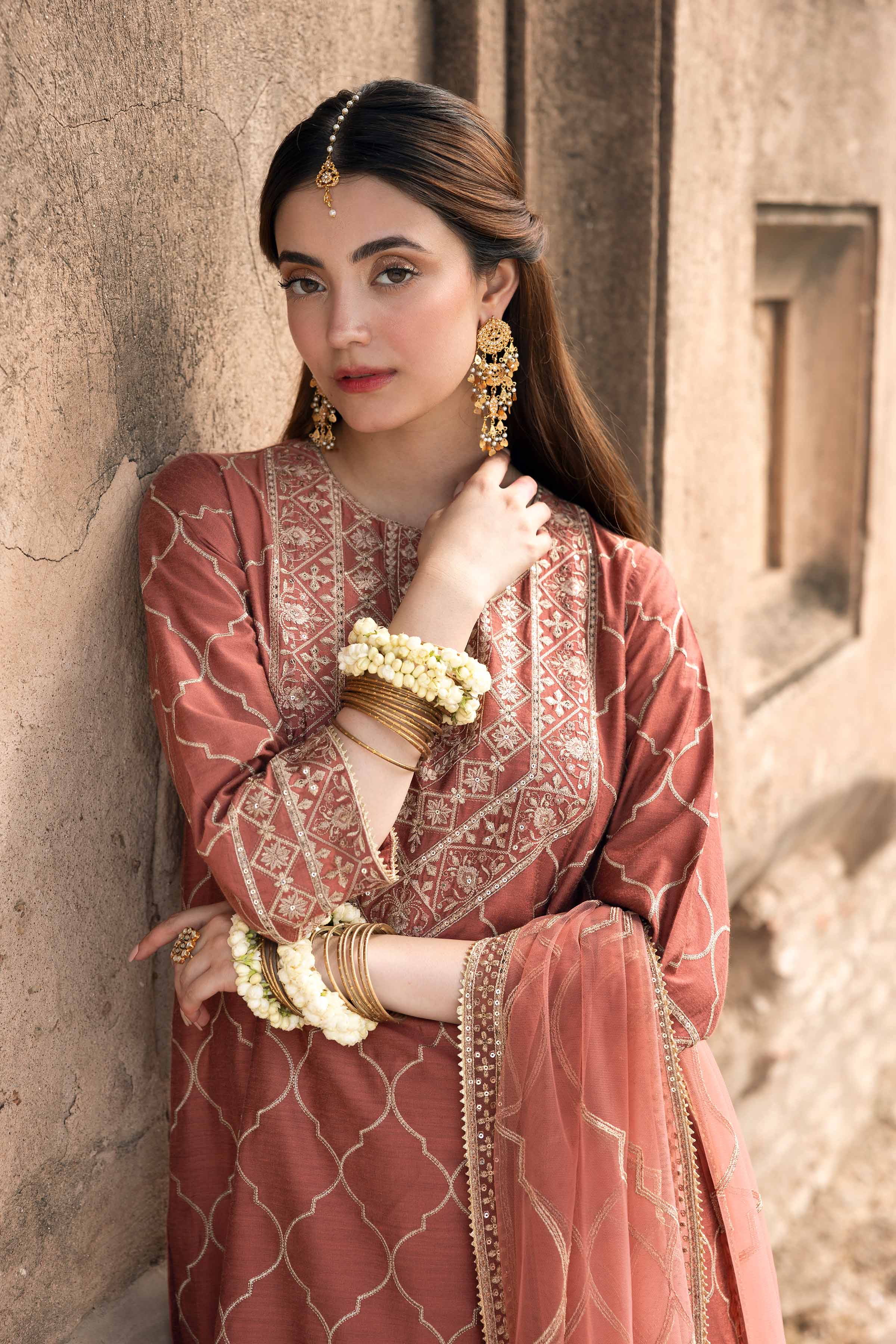 3 Piece - Embroidered Suit - KFW25-74 - Image 6