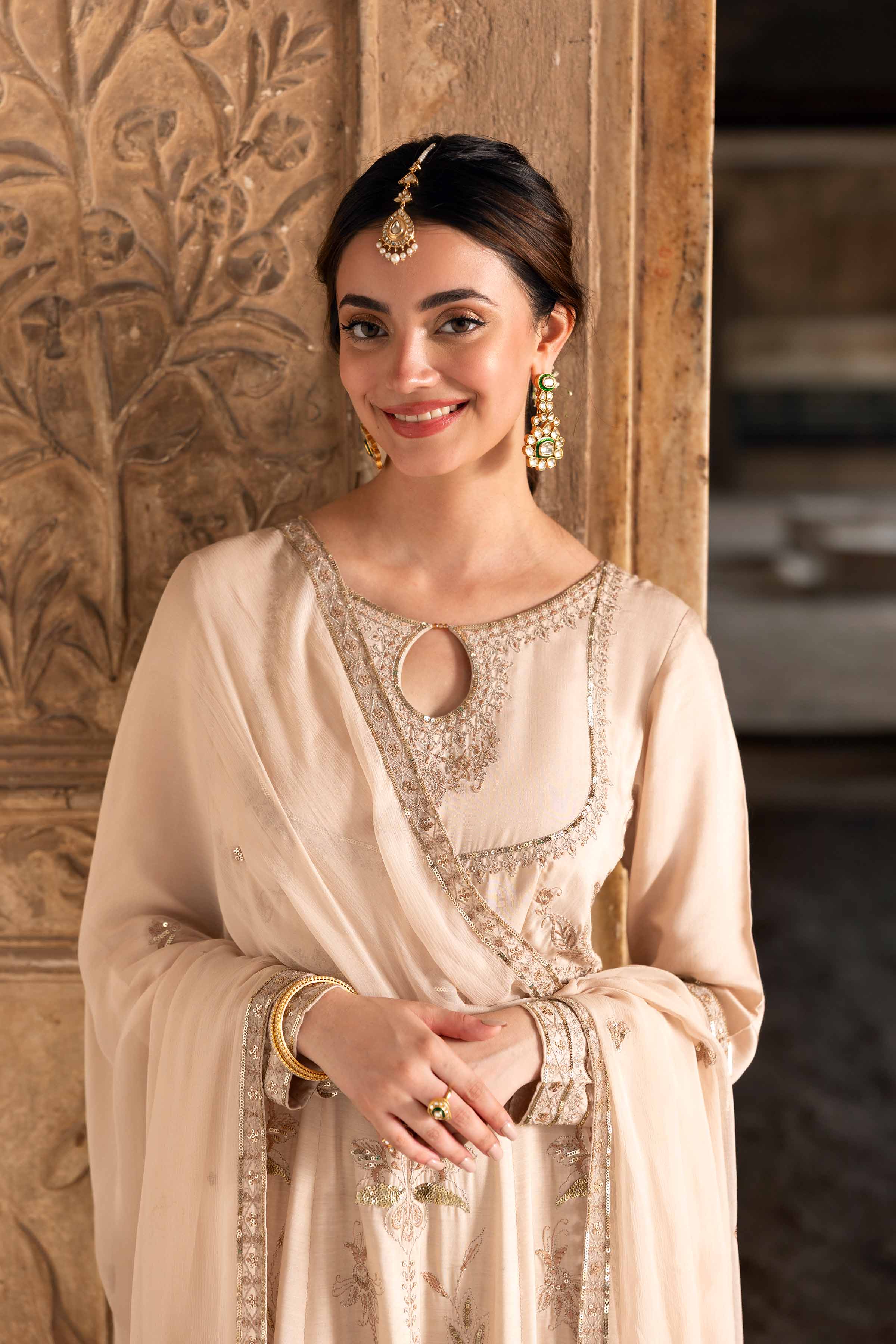 2 Piece - Embroidered Suit - KFW25-76 - Image 4