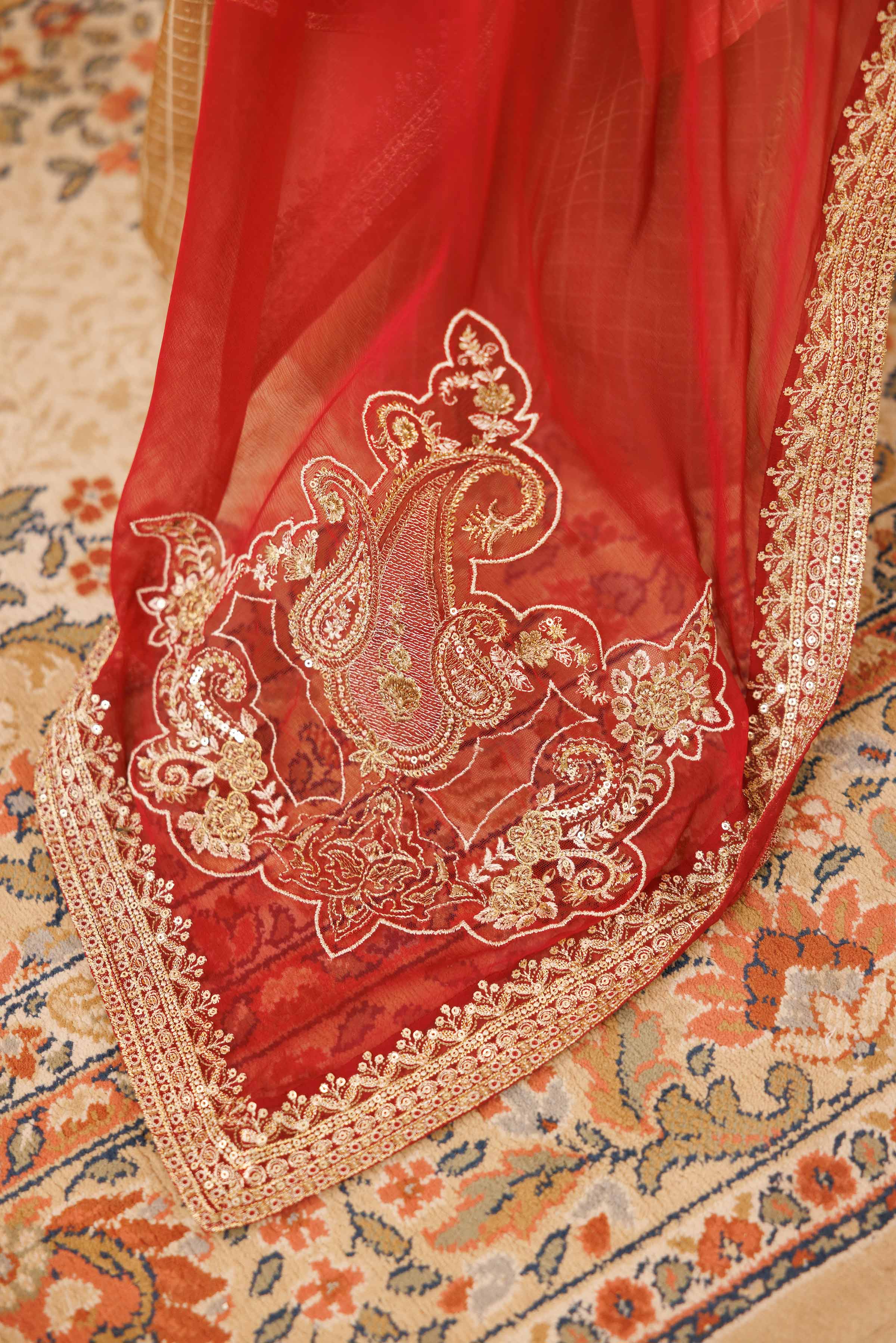 3 Piece - Embroidered Suit - KFW25-83 - Image 8