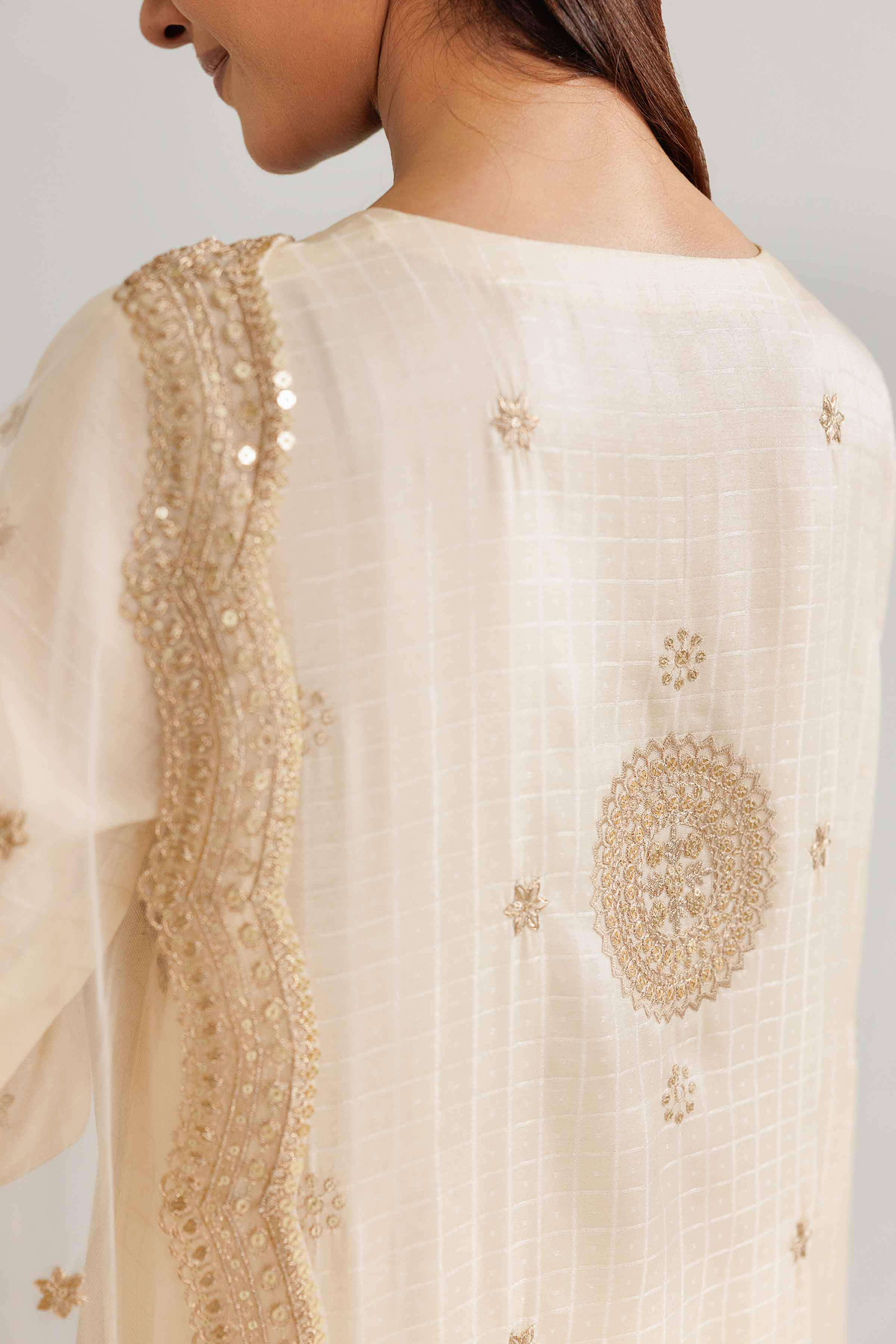 3 Piece - Embroidered Suit - KFW25-85 - Image 9