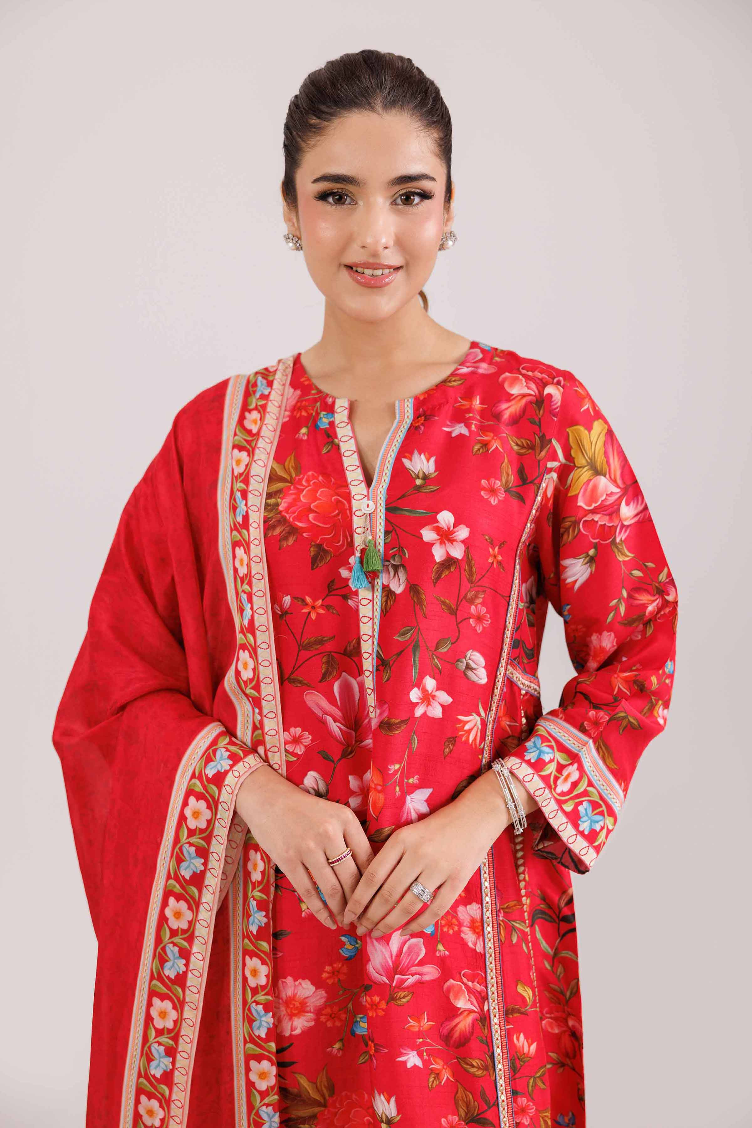 3 Piece - Printed Suit - KFW25-91 - Image 2