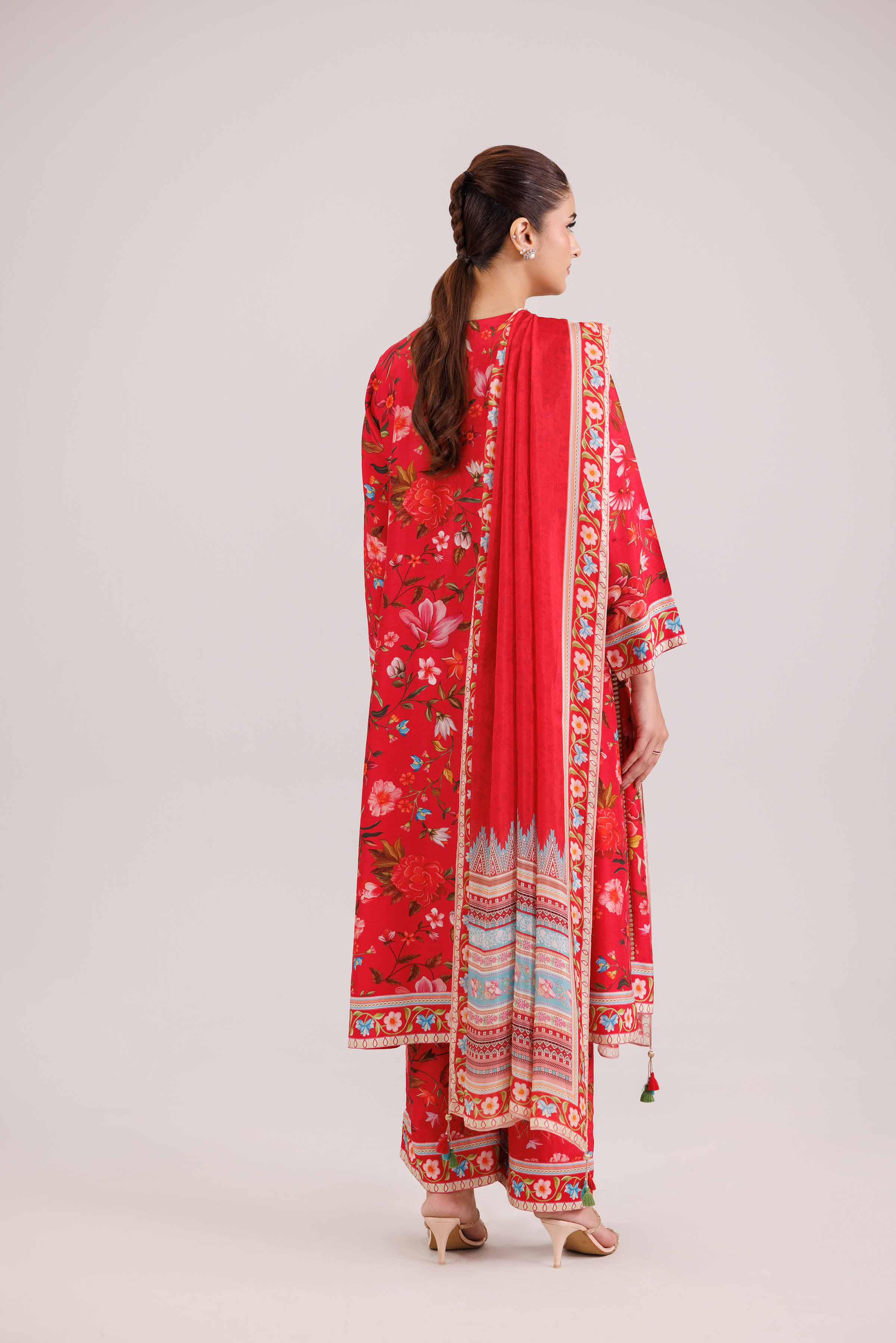 3 Piece - Printed Suit - KFW25-91 - Image 3