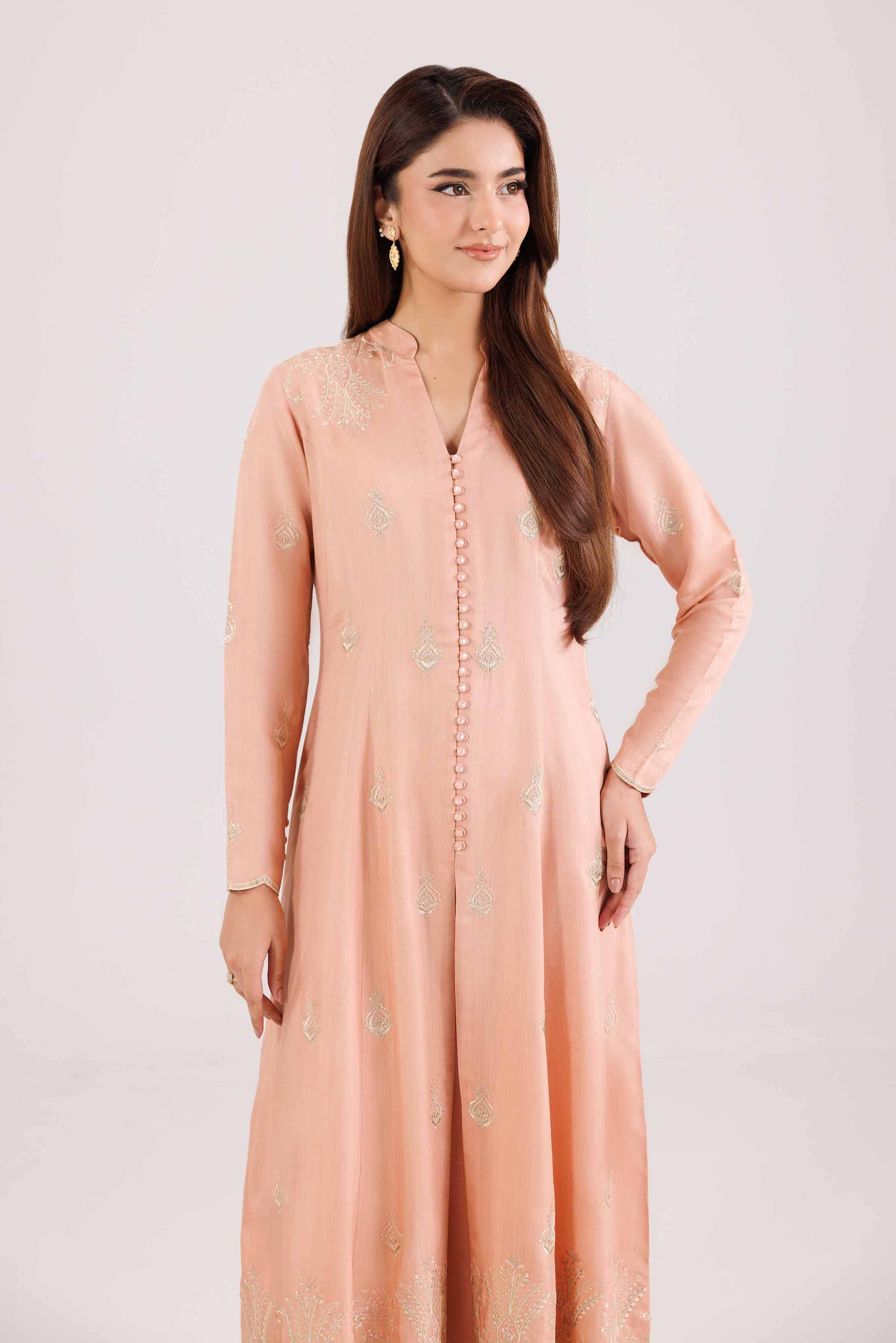 2 Piece - Embroidered Suit - KFW25-95 - Image 2