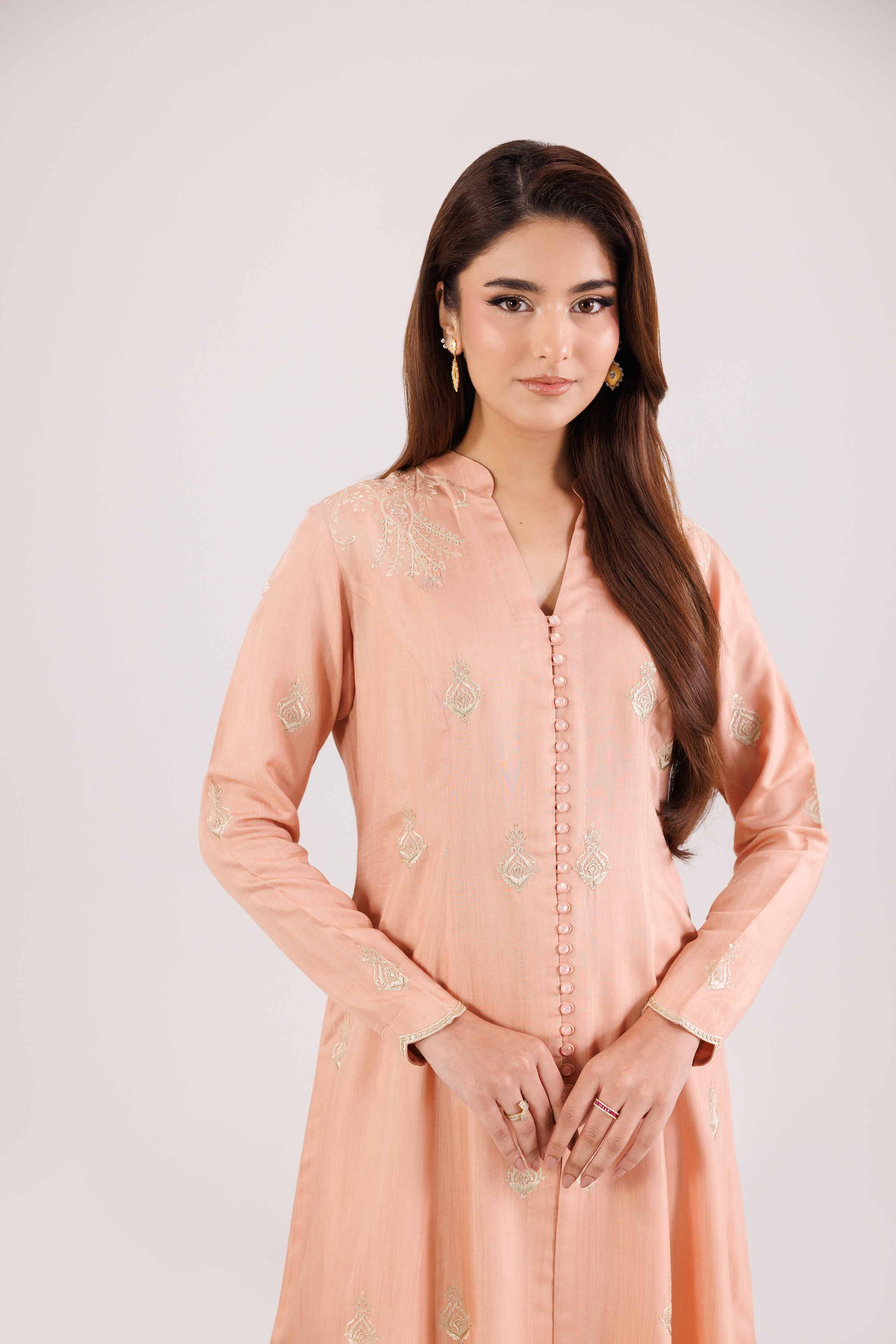 2 Piece - Embroidered Suit - KFW25-95 - Image 6