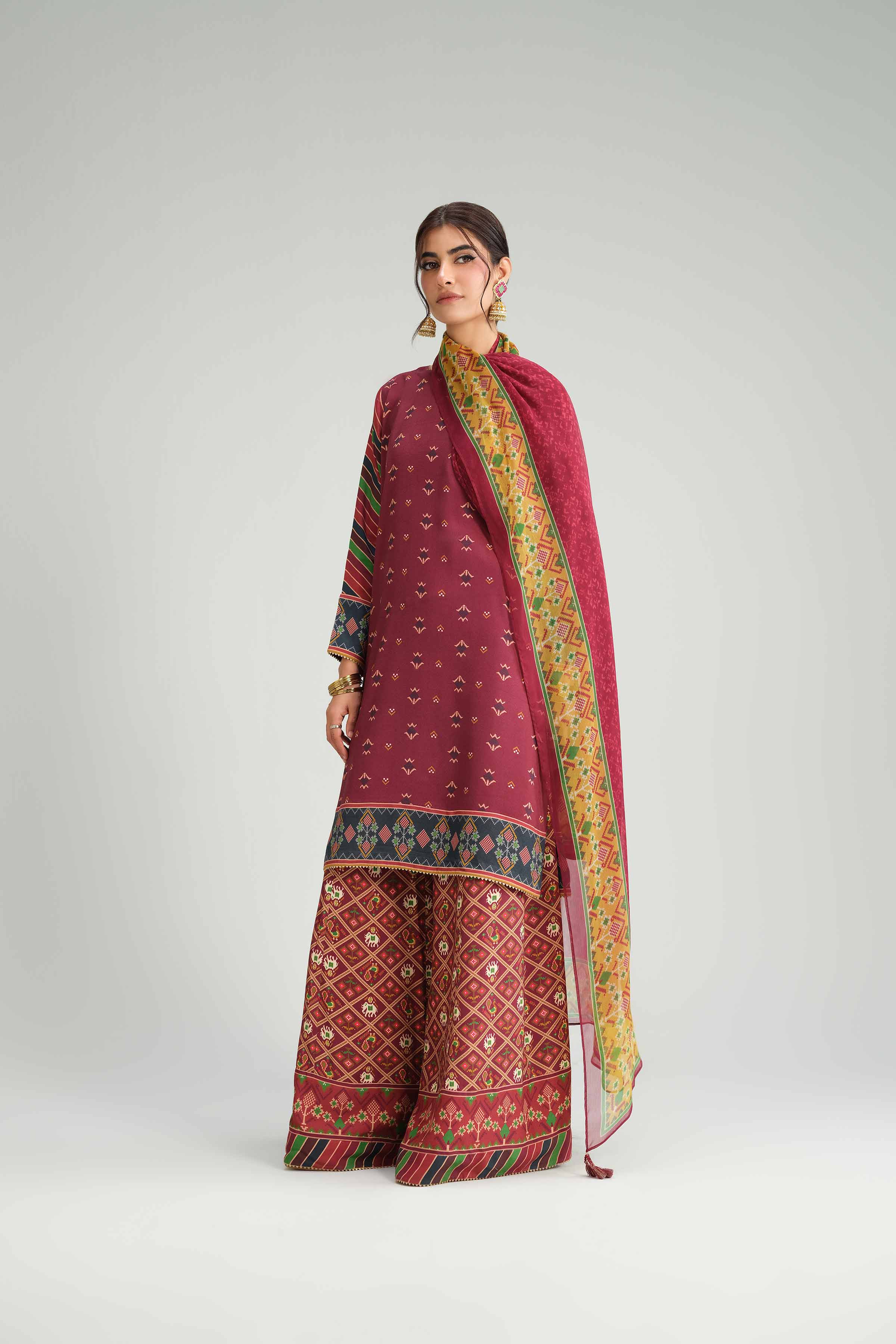 3 Piece - Printed Suit - KFW25-96 - Image 10
