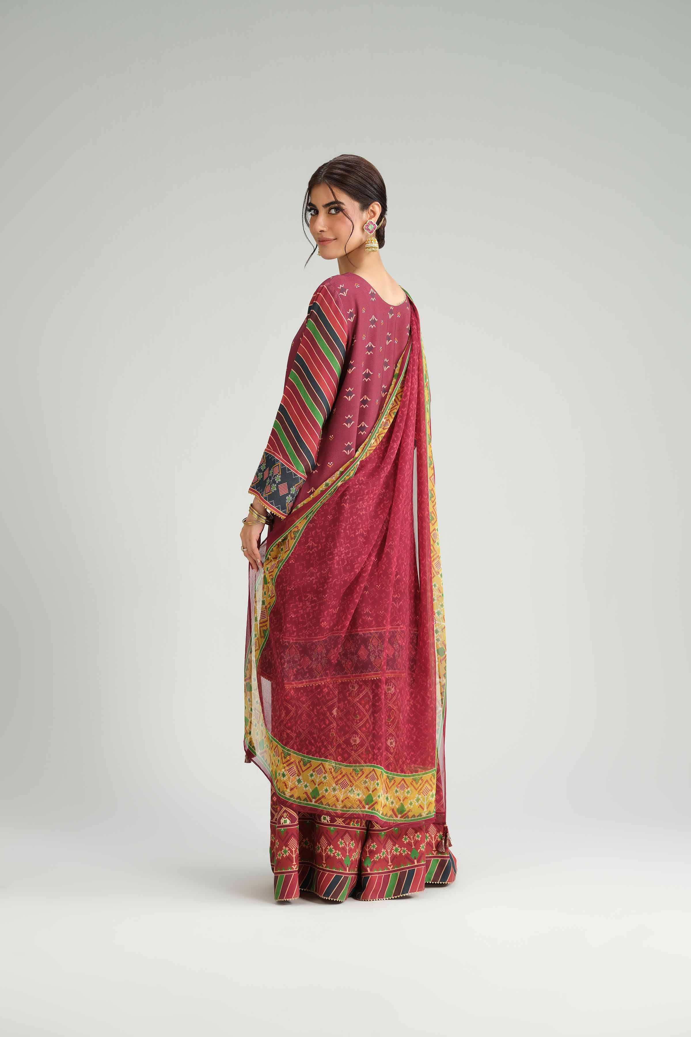 3 Piece - Printed Suit - KFW25-96 - Image 3