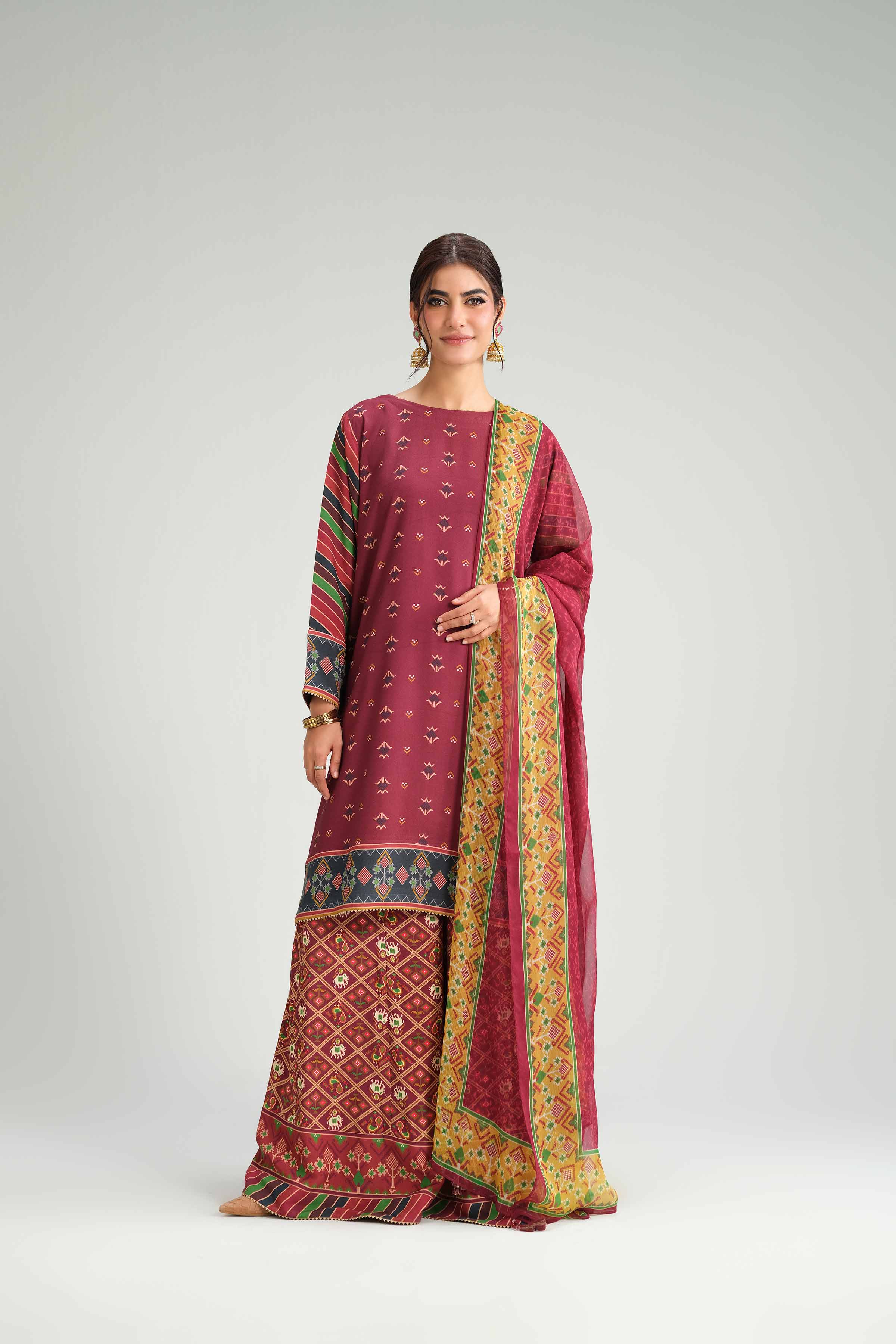 3 Piece - Printed Suit - KFW25-96 - Image 5