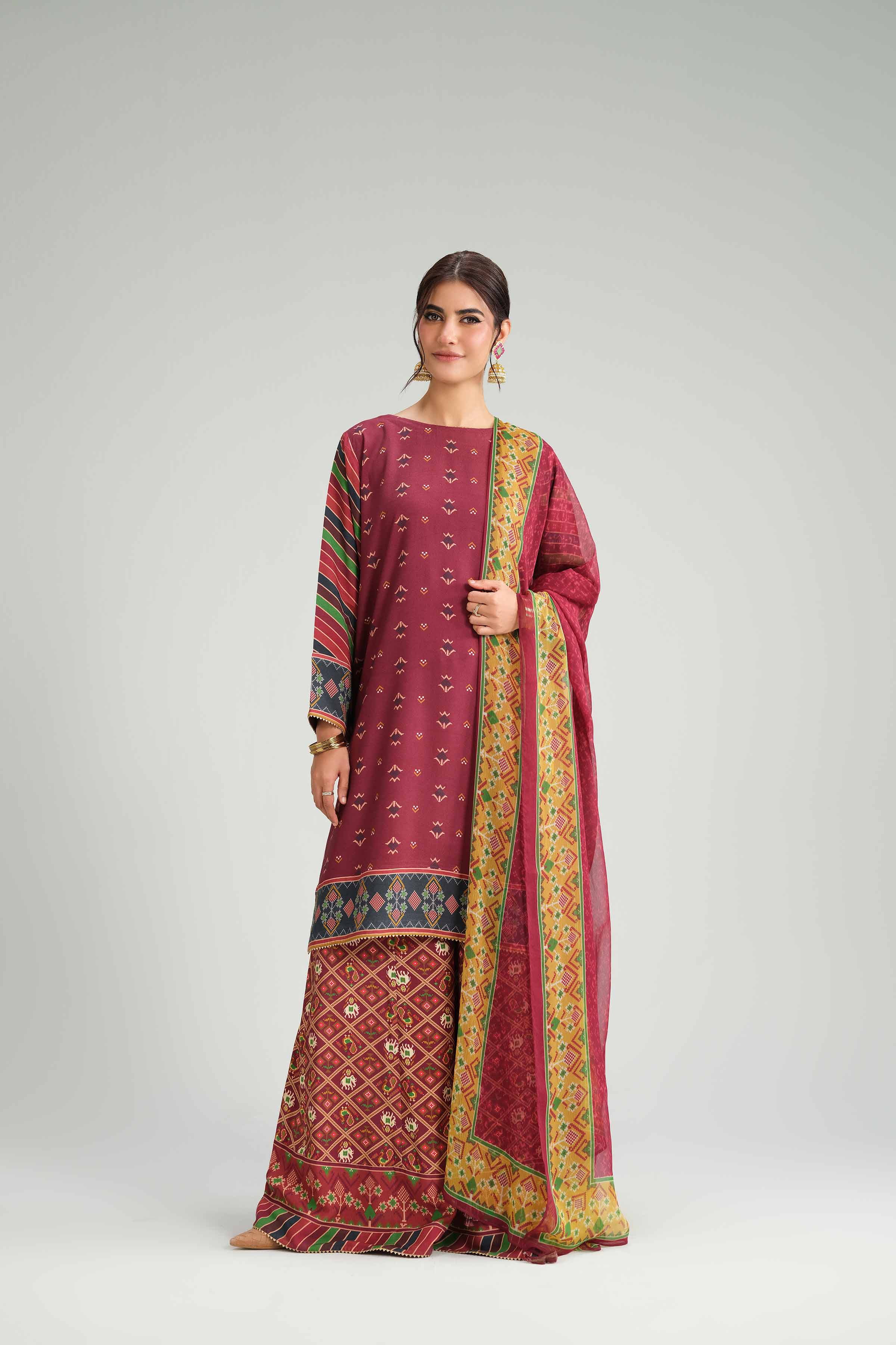 3 Piece - Printed Suit - KFW25-96 - Image 6