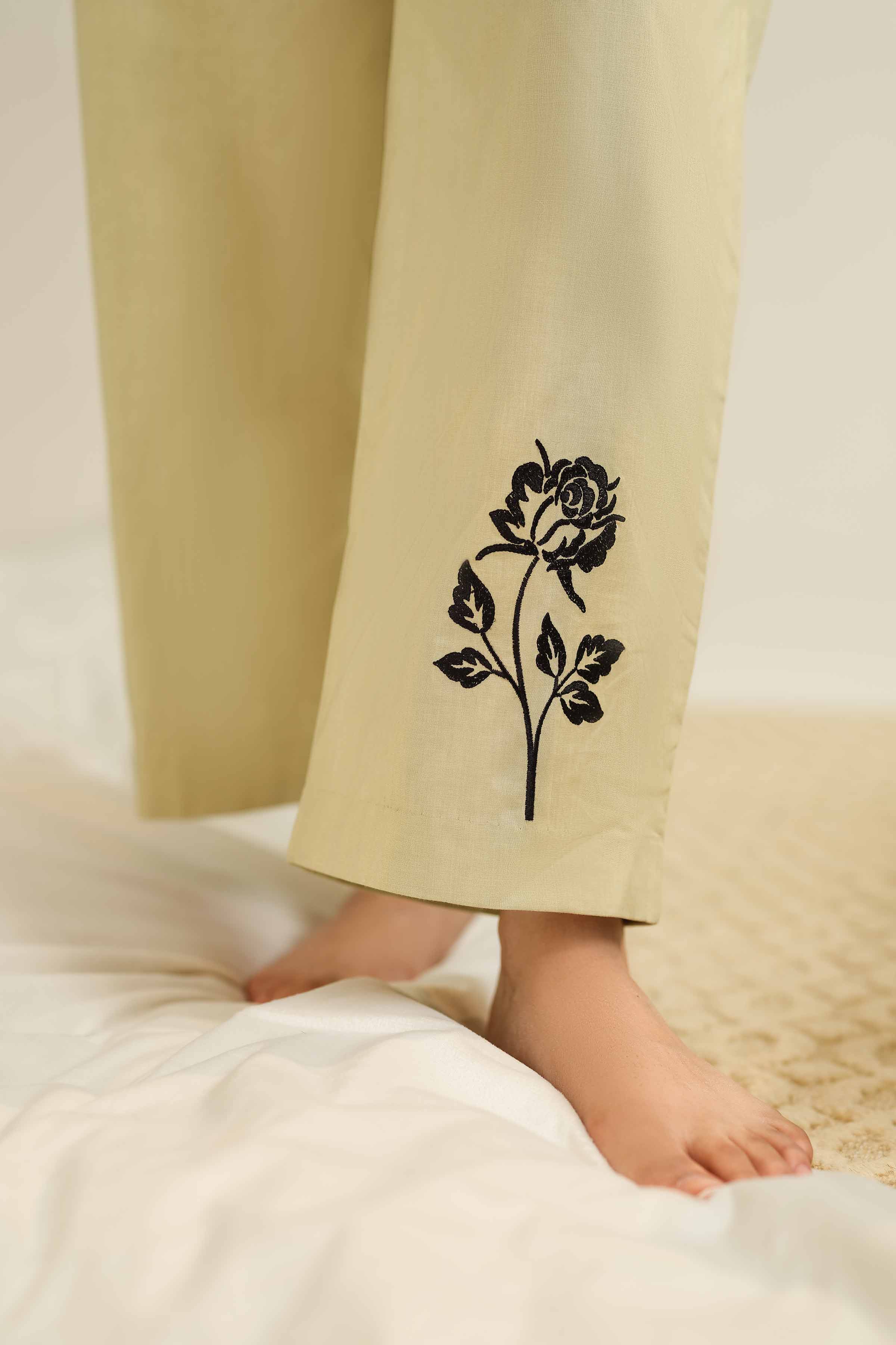 2 Piece - Embroidered Loungewear - KLS25-01 - Image 6