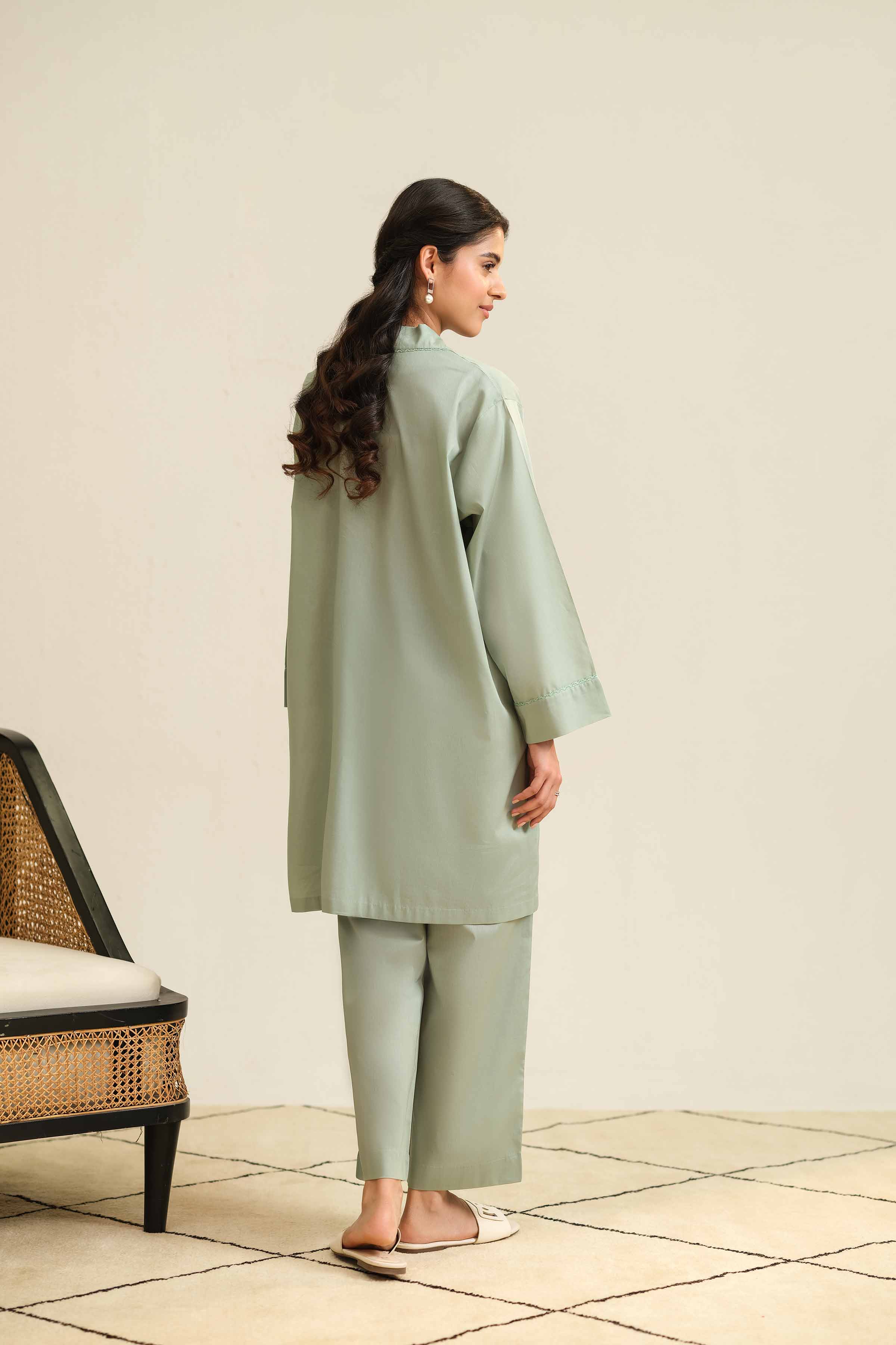 2 Piece - Embroidered Loungewear - KLS25-02 - Image 3
