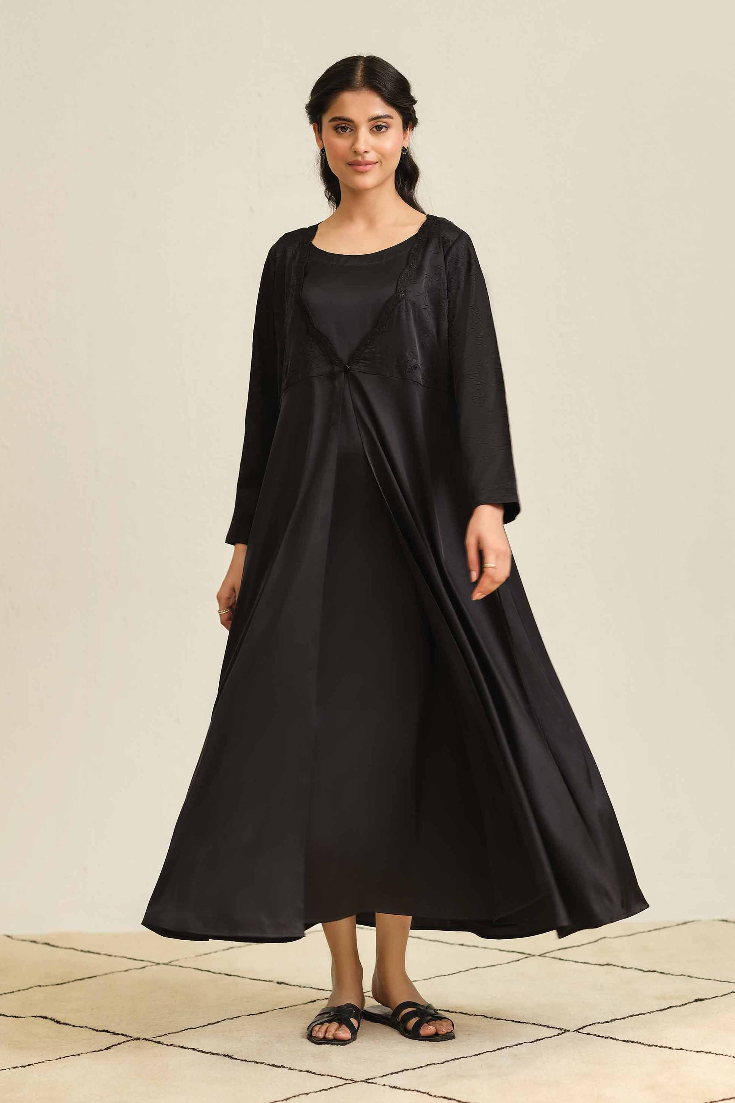 2 Piece - Embroidered Loungewear - KLS25-03 - Image 2
