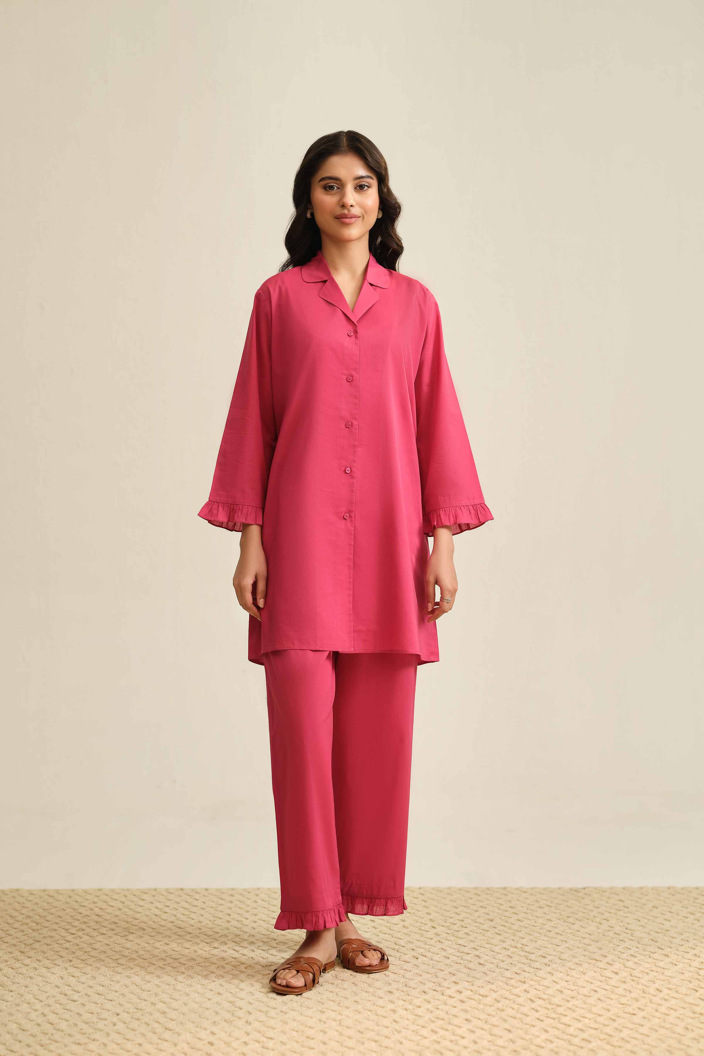 2 Piece - Basic Loungewear - KLS25-04 - Image 4