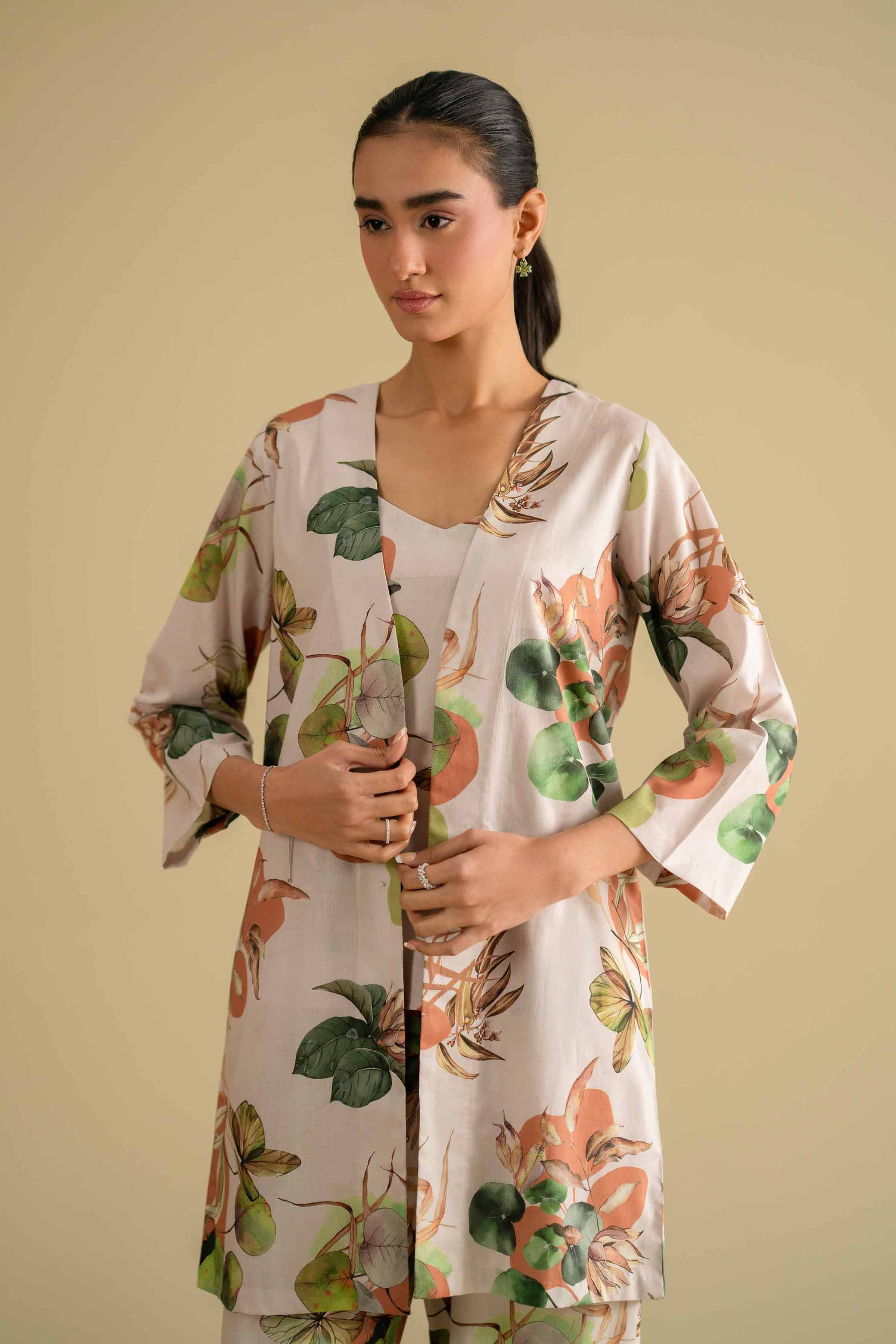 3 Piece - Printed Loungewear - KLS26-03 - Image 2