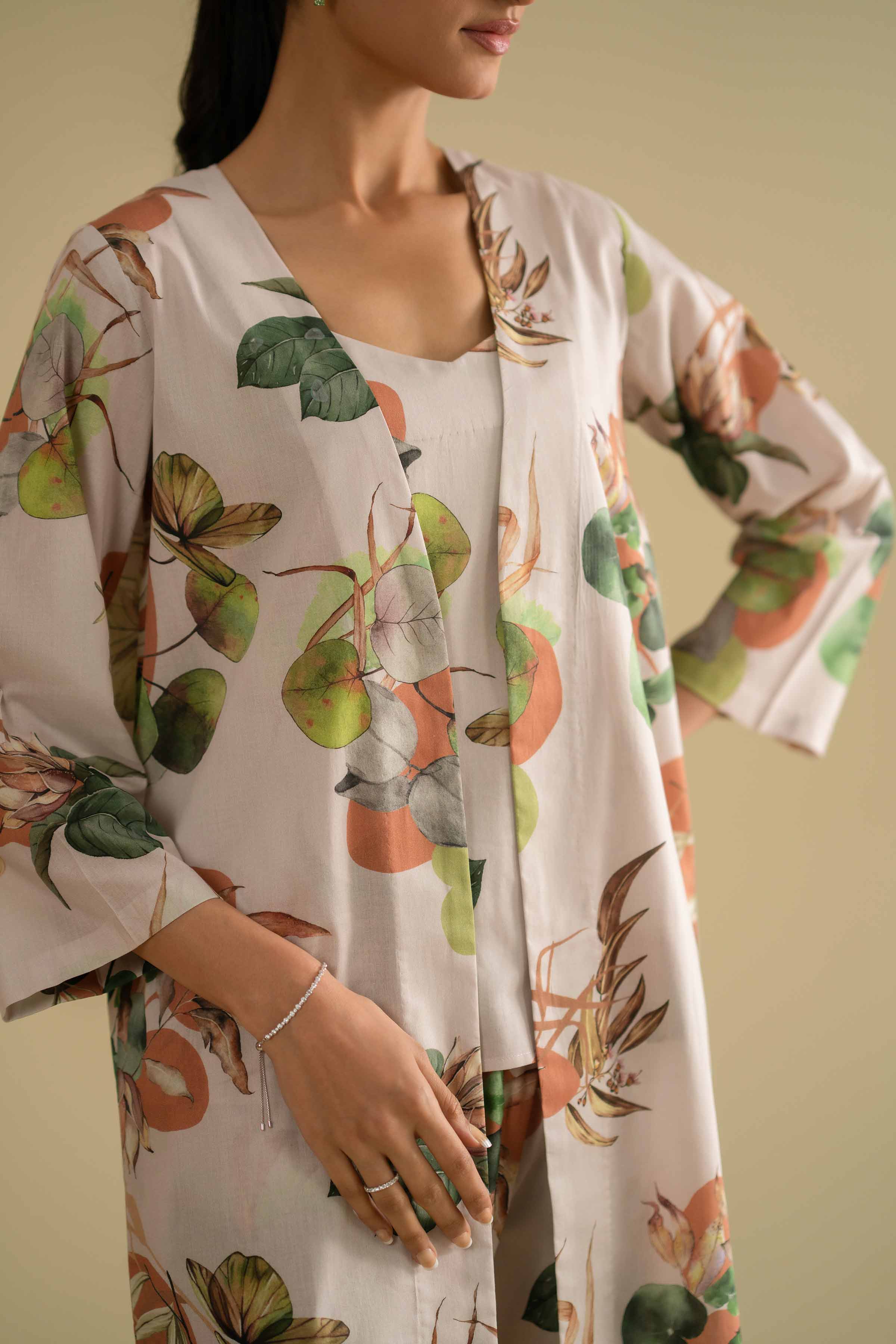 3 Piece - Printed Loungewear - KLS26-03 - Image 7