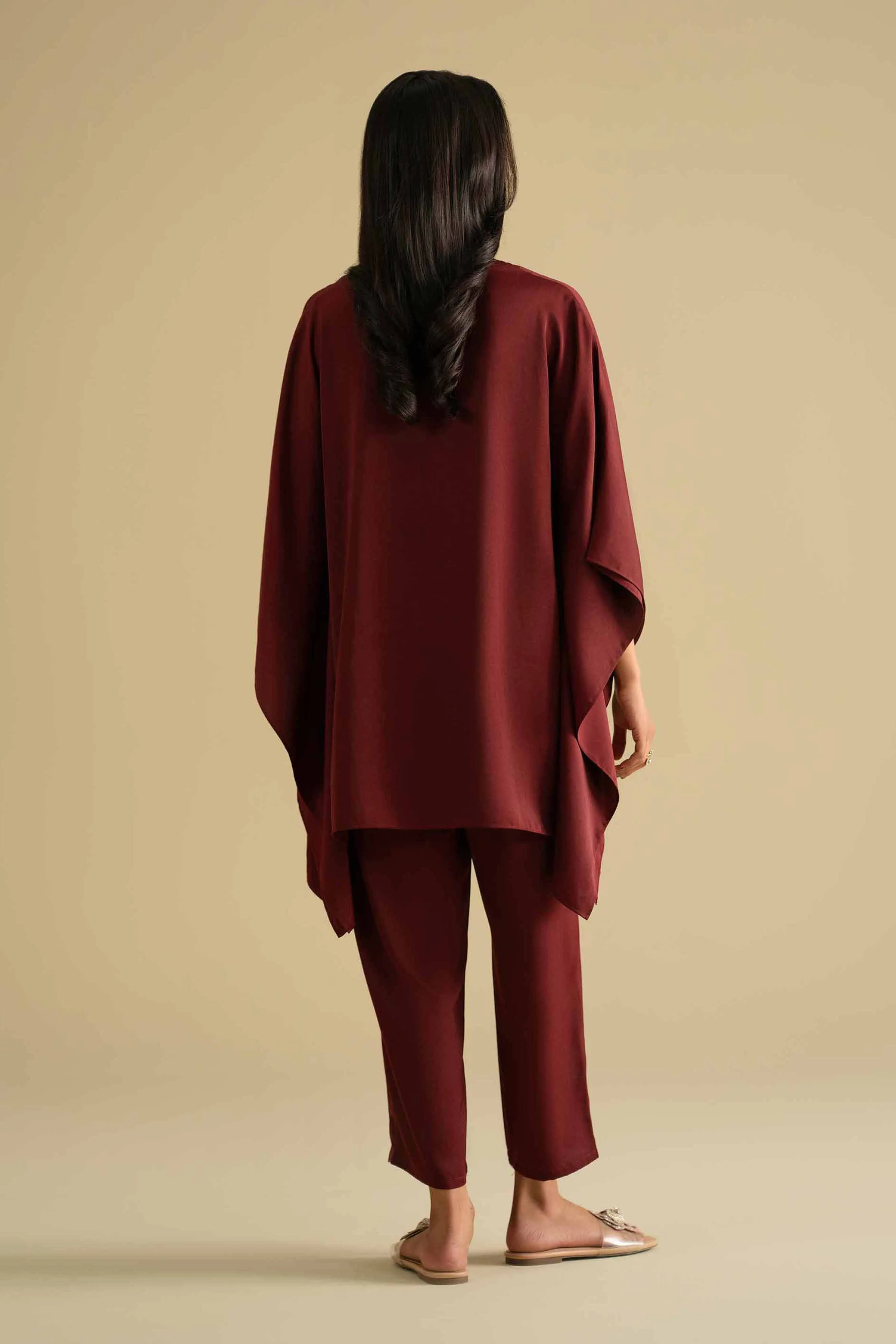 2 Piece - Embroidered Loungewear - KLS26-09 - Image 3