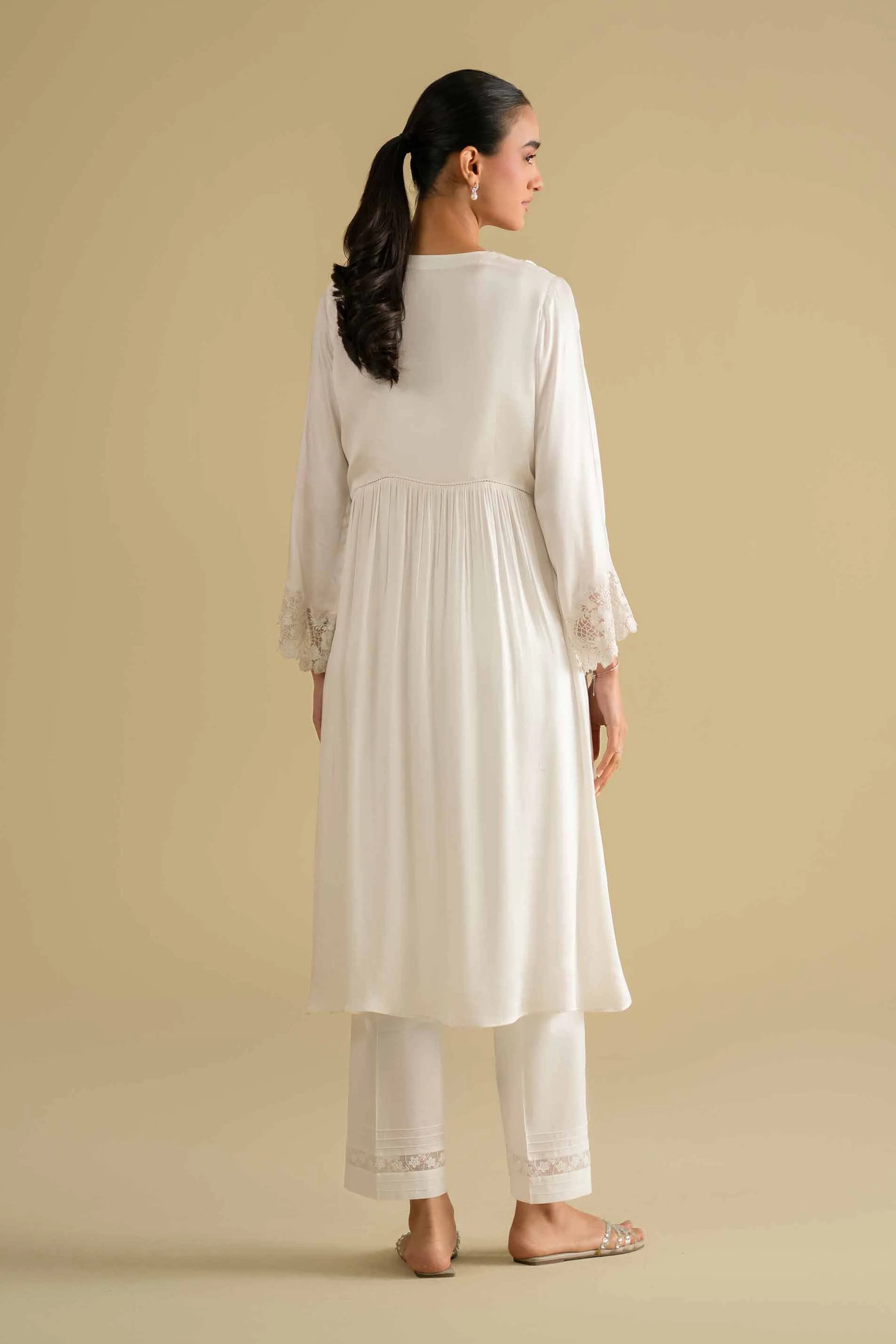 Embroidered Loungewear Gown - KLS26-11 - Image 4