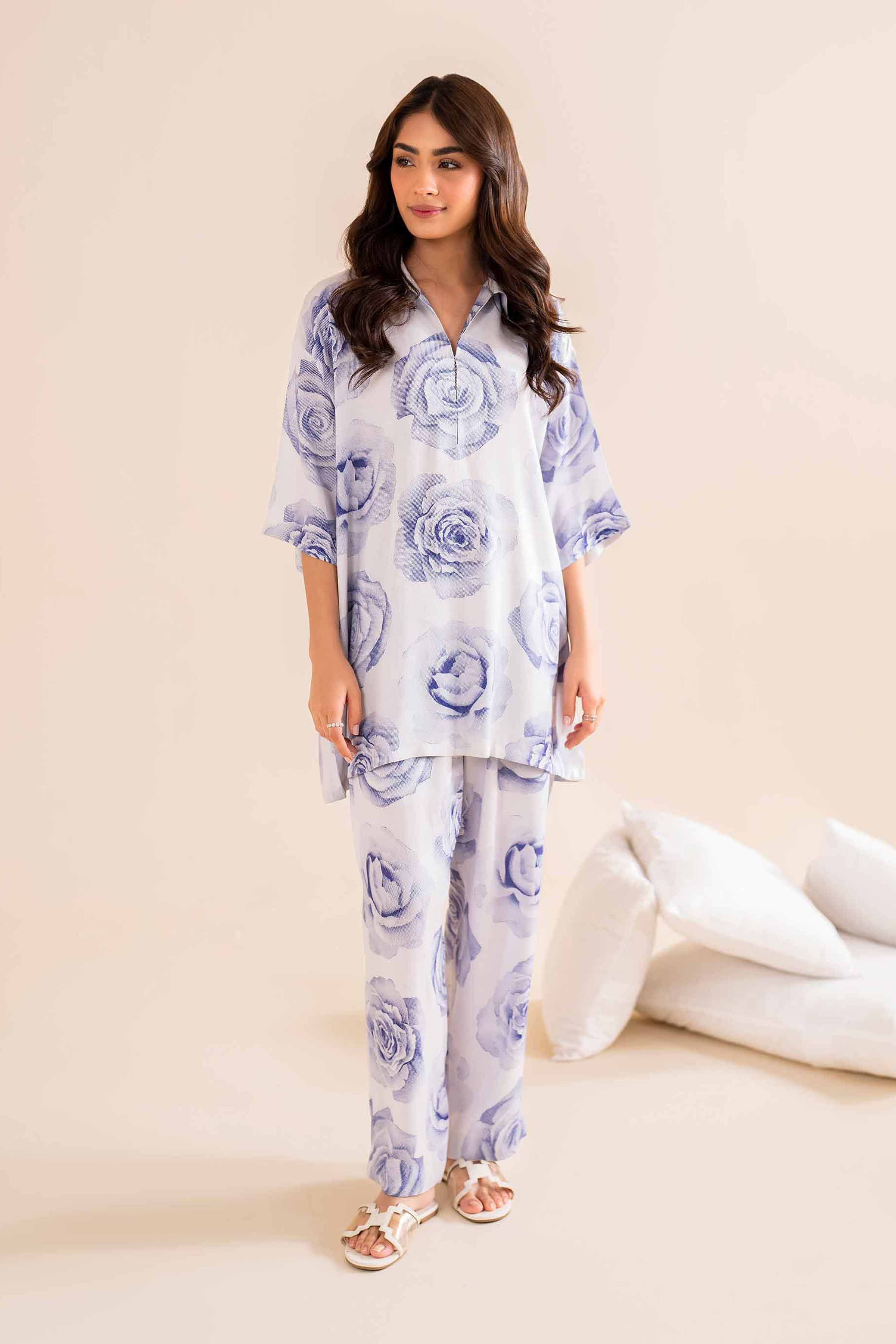 2 Piece - Printed Loungewear - KLW24-06 - Image 2