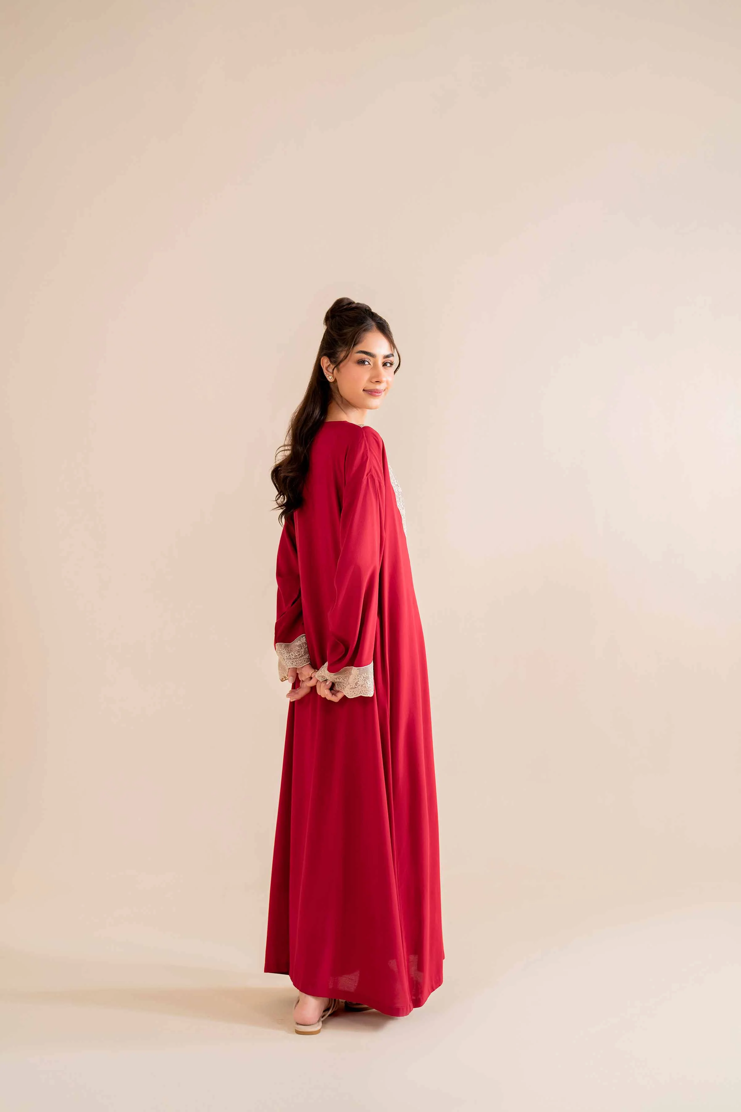2 Piece - Embroidered Loungewear - KLW24-07 - Image 3