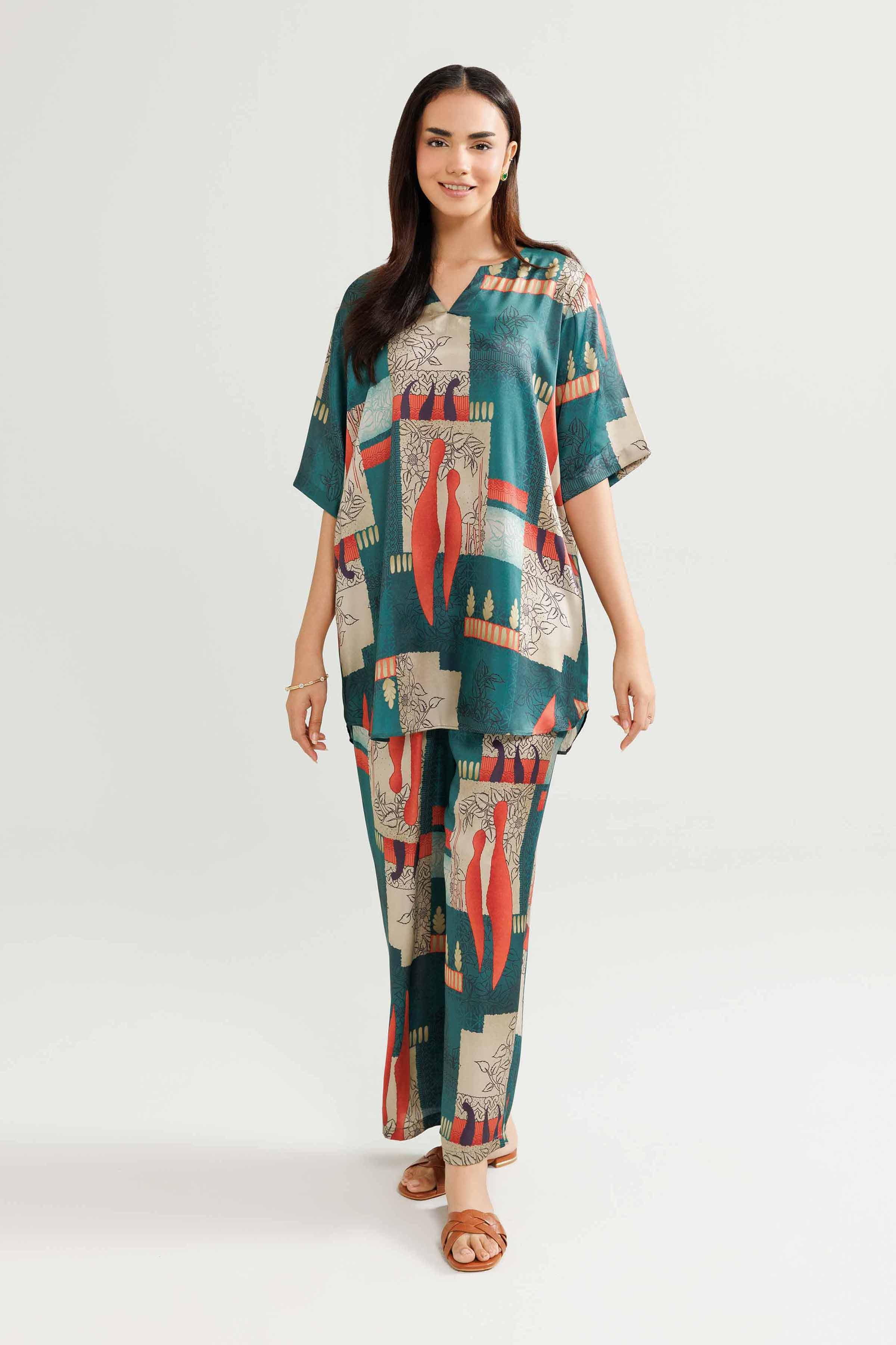 2 Piece - Basic Loungewear - KLW25-06 - Image 2