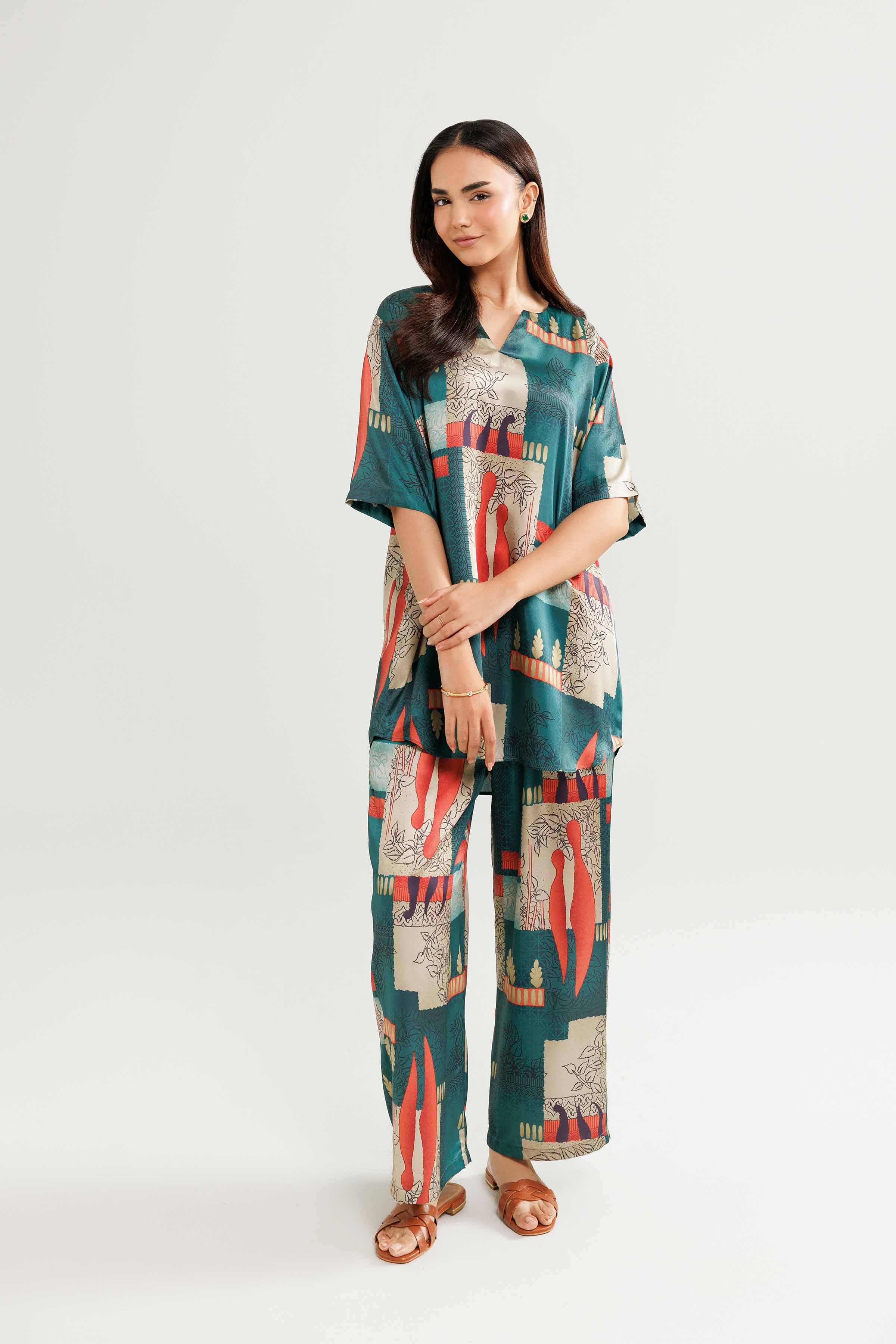 2 Piece - Basic Loungewear - KLW25-06 - Image 5