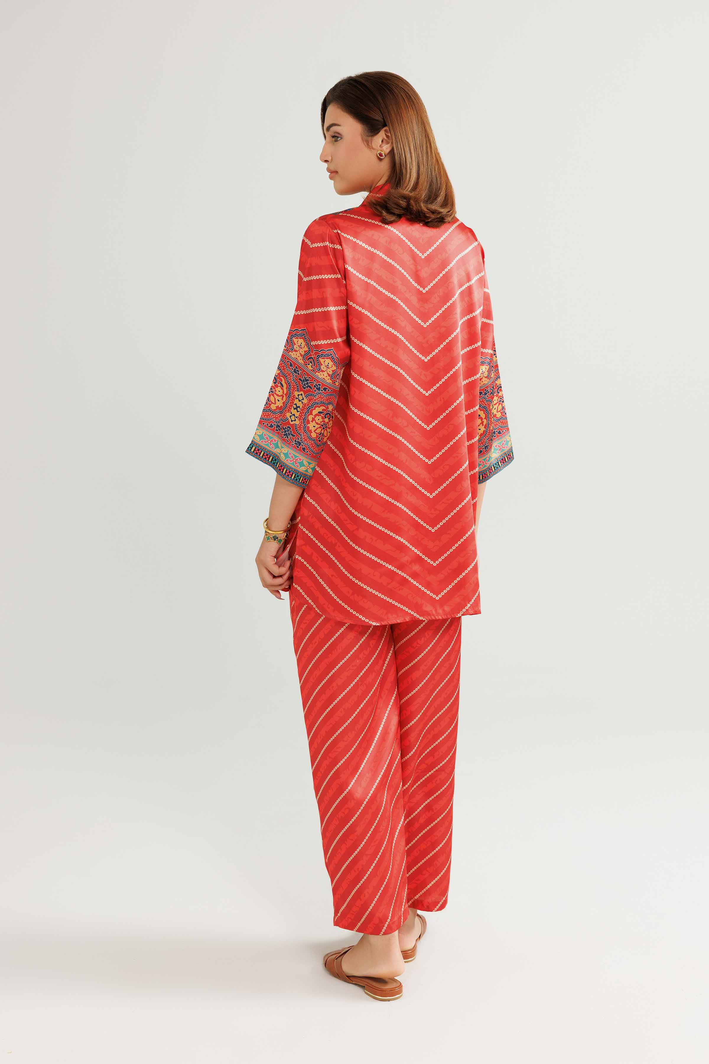2 Piece - Printed Loungewear - KLW25-08 - Image 3