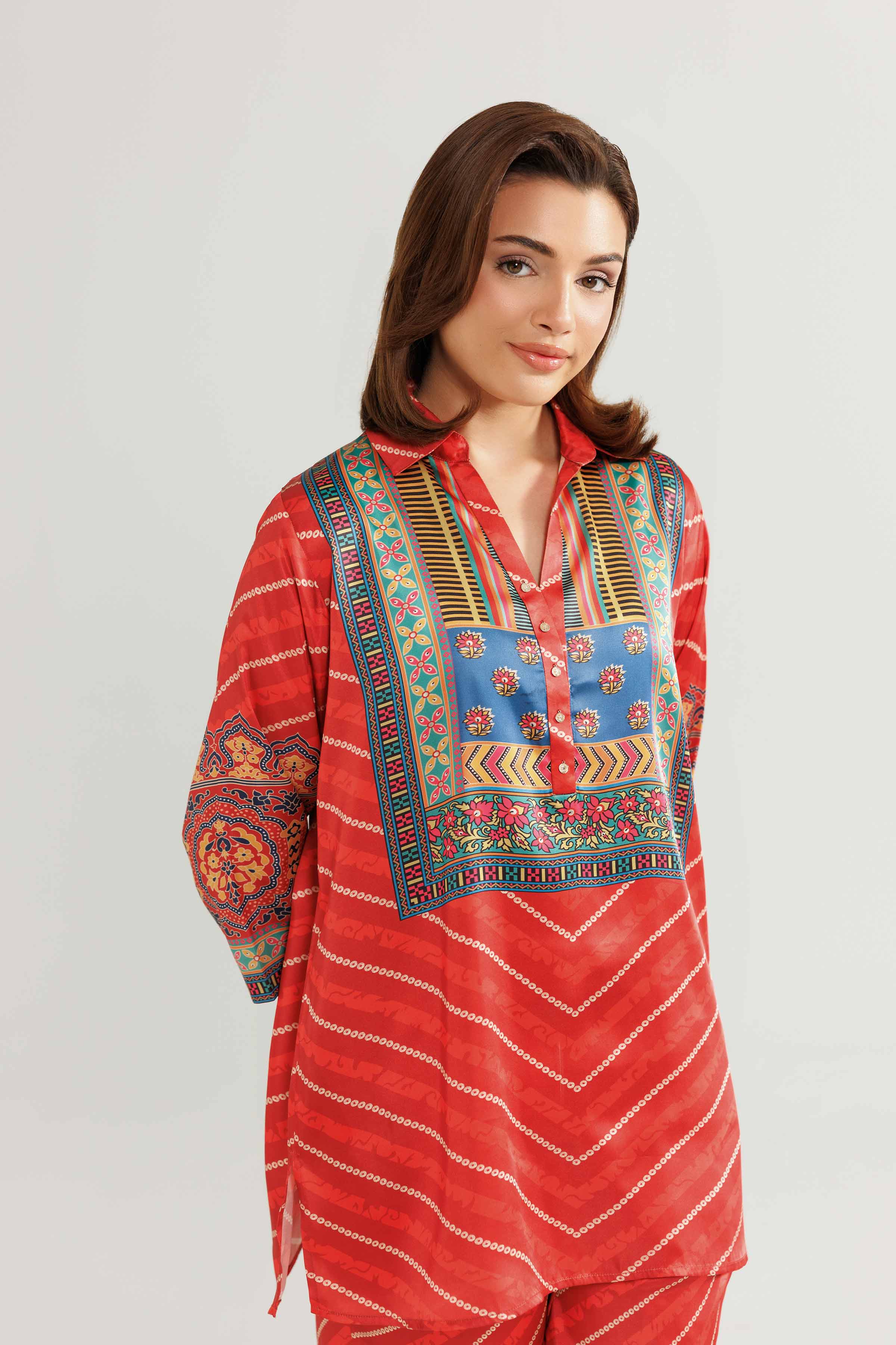 2 Piece - Printed Loungewear - KLW25-08 - Image 5