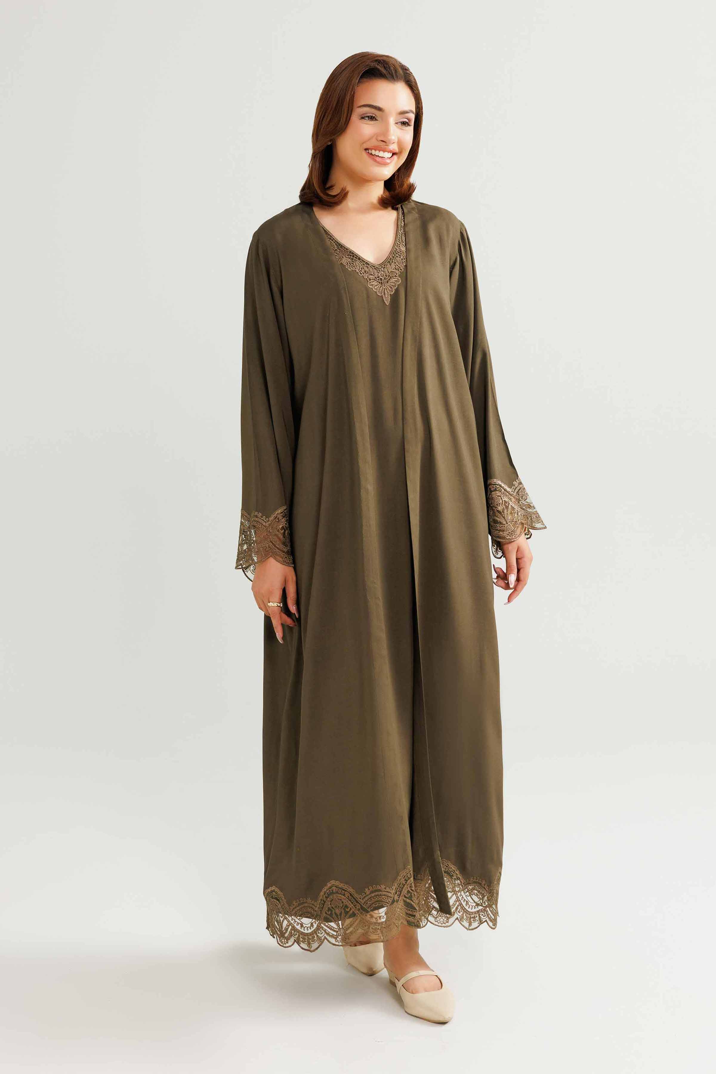 2 Piece - Embroidered Loungewear - KLW25-14