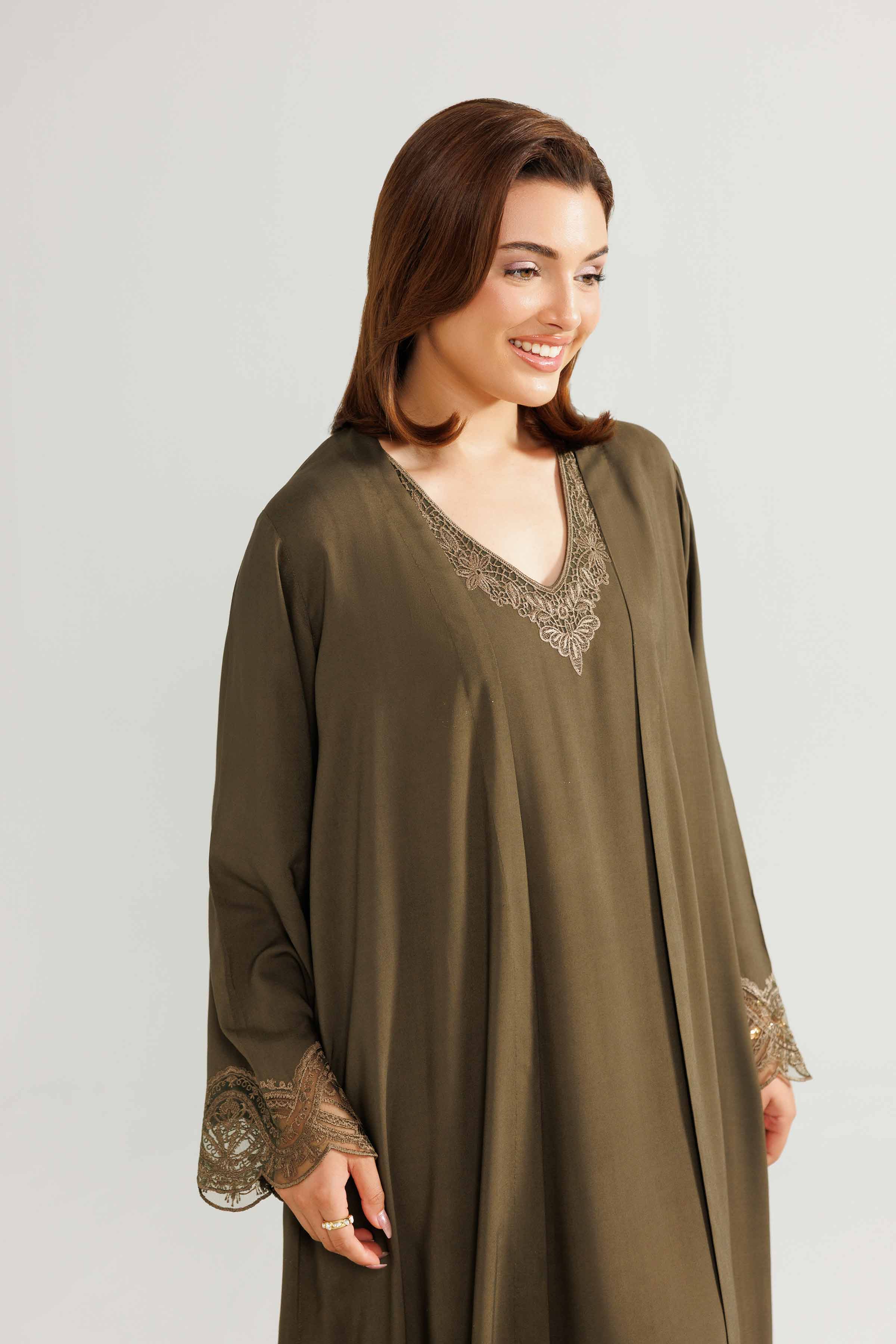 2 Piece - Embroidered Loungewear - KLW25-14 - Image 6