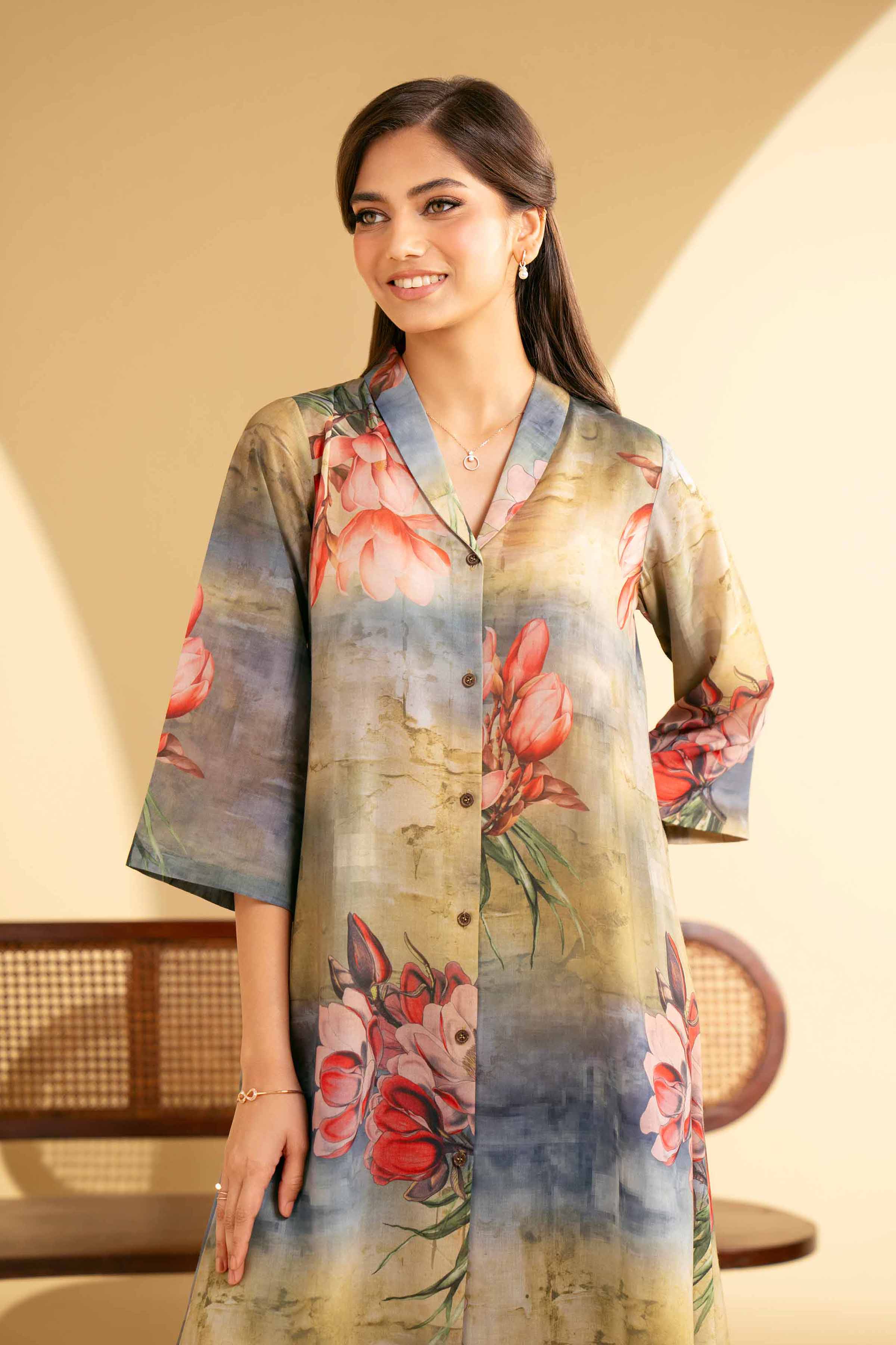 2 Piece - Printed Suit - KPE25-01 - Image 2