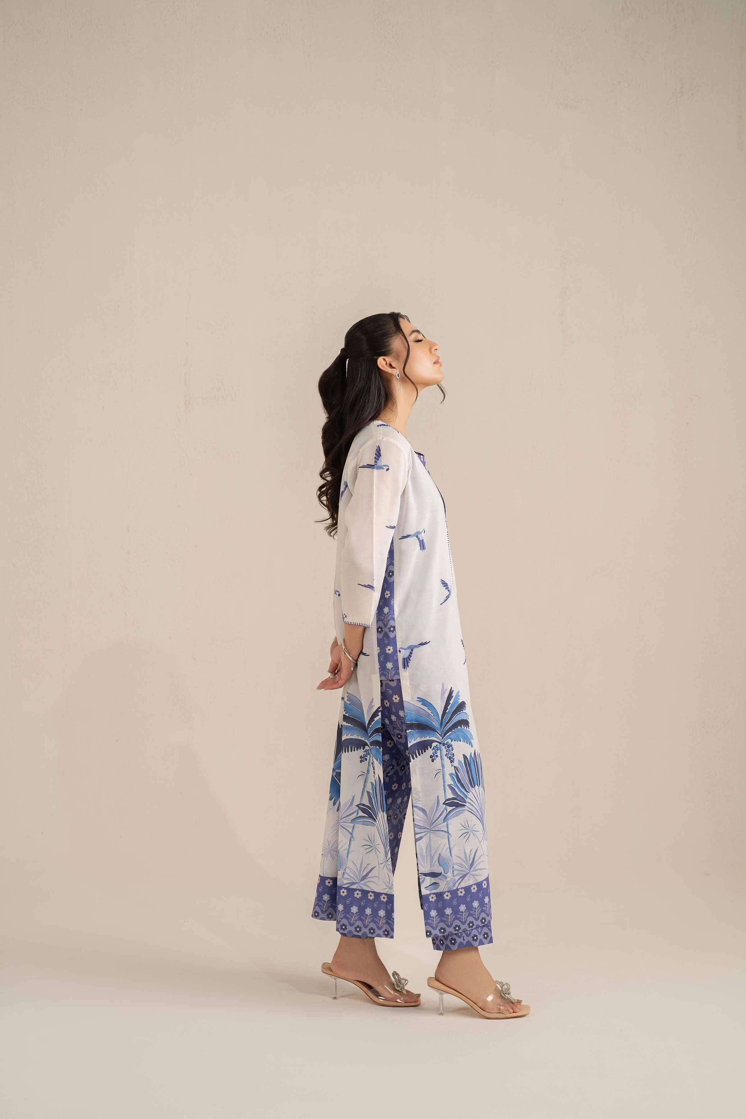 3 Piece - Printed Suit - KPS25-05 - Image 4