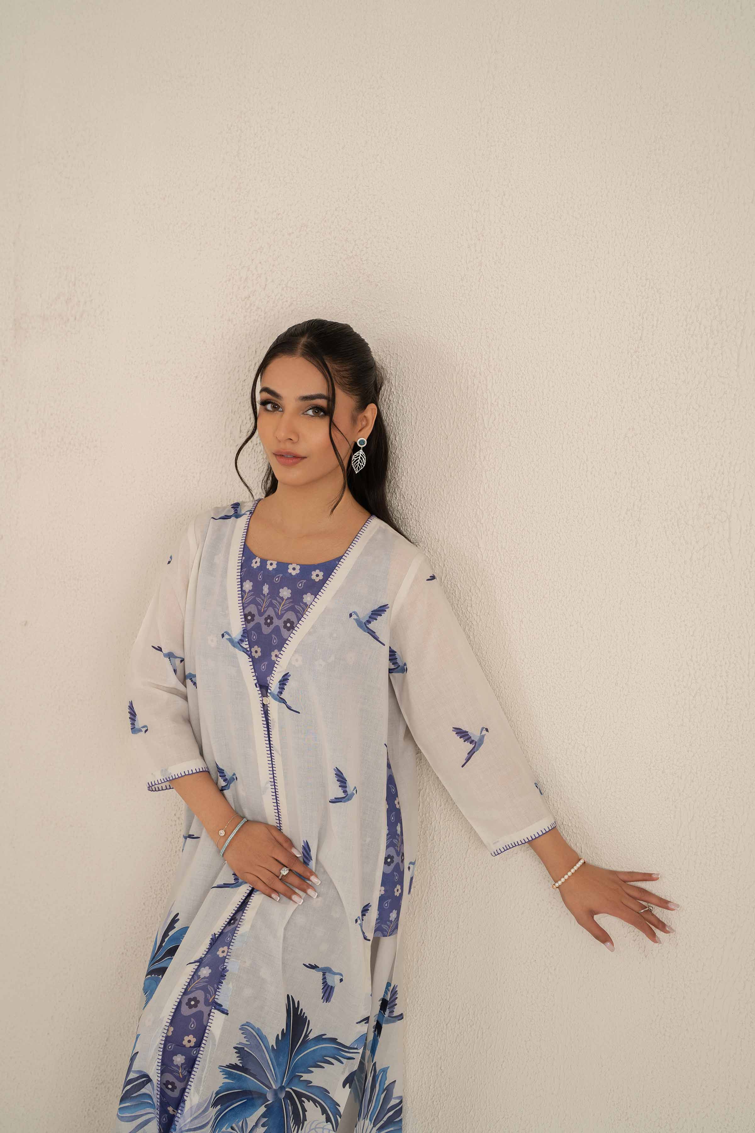 3 Piece - Printed Suit - KPS25-05 - Image 6
