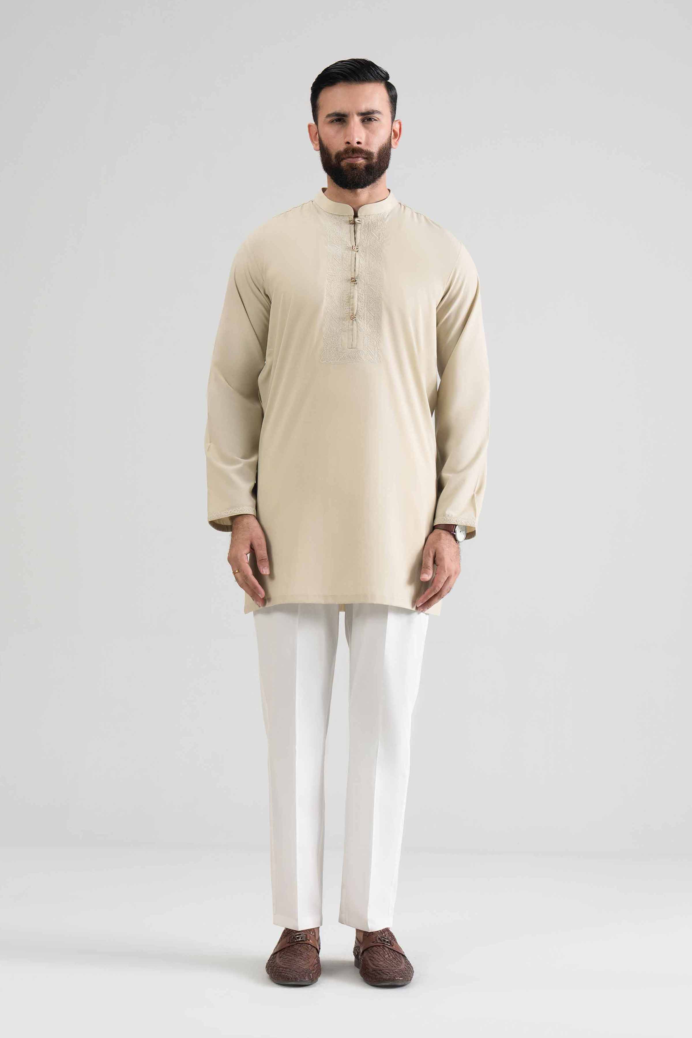 Embroidered Kurta - NQ26-009 - Image 5