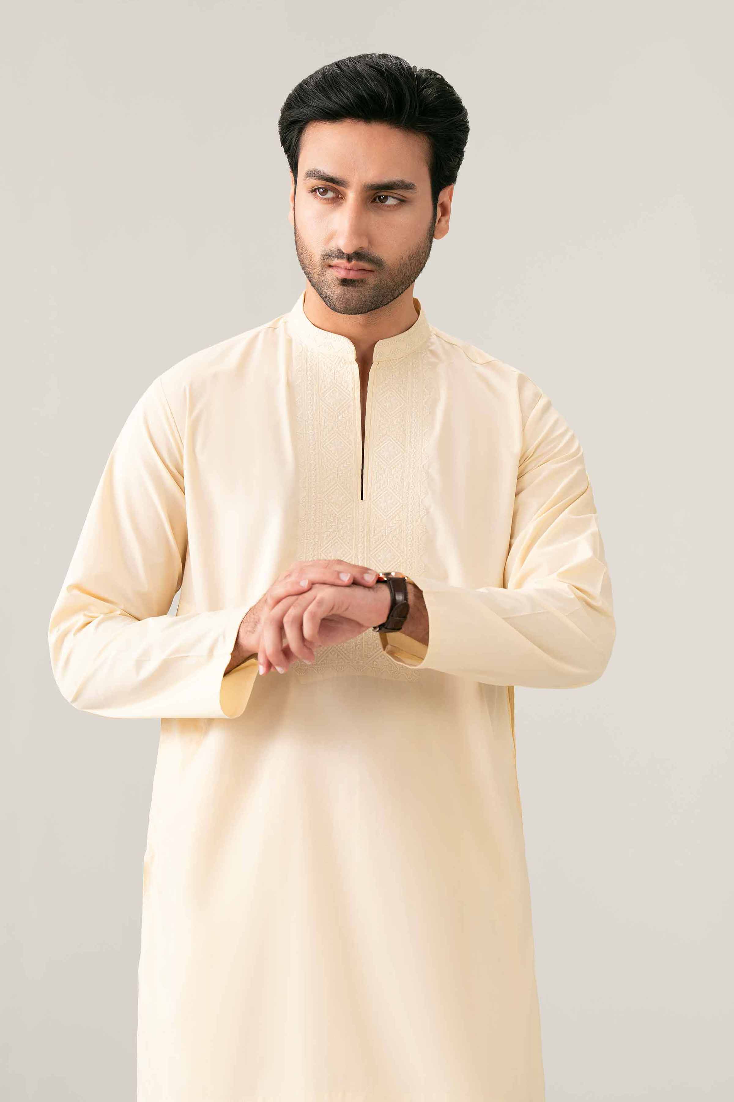 2 Piece - Embroidered Suit - NQ26-017 - Image 6