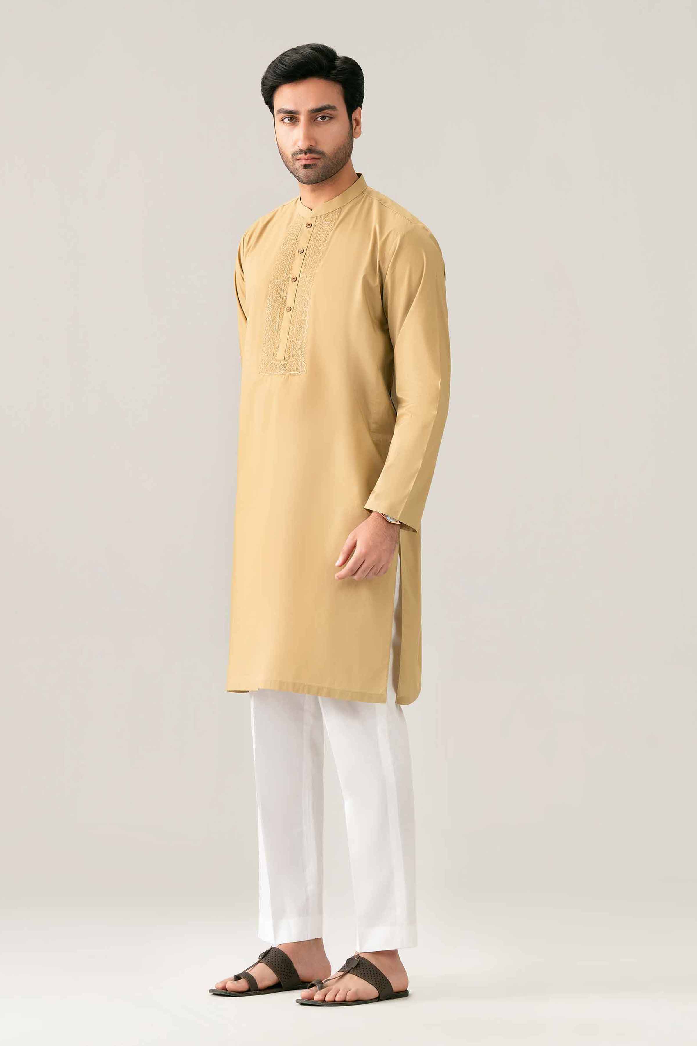 Embroidered Kurta - NQ26-021 - Image 6