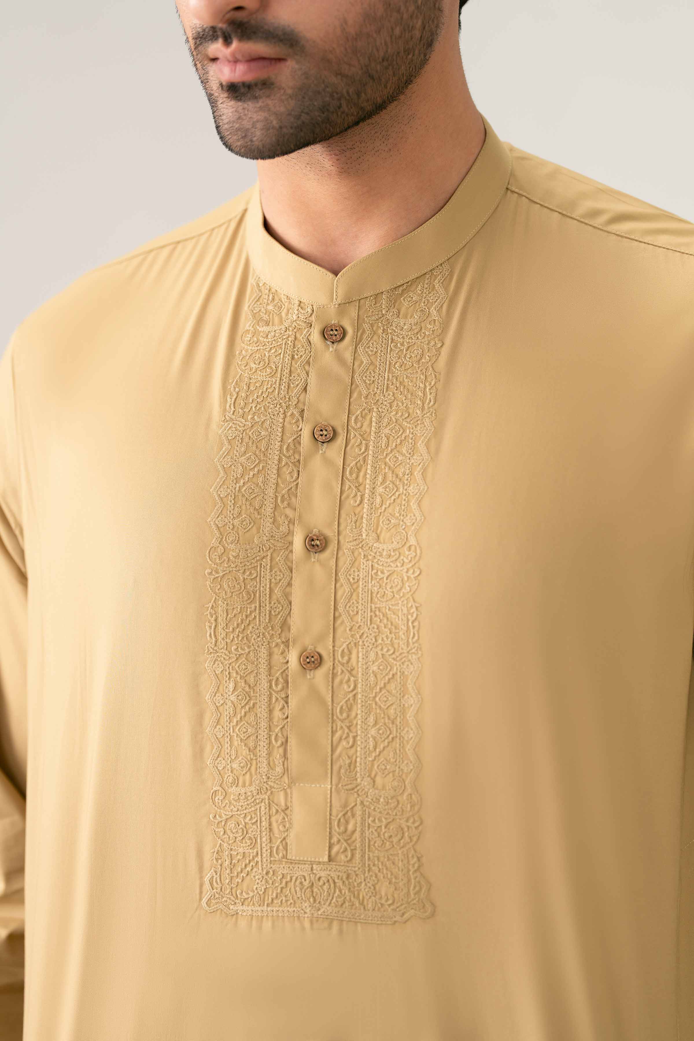 Embroidered Kurta - NQ26-021 - Image 8