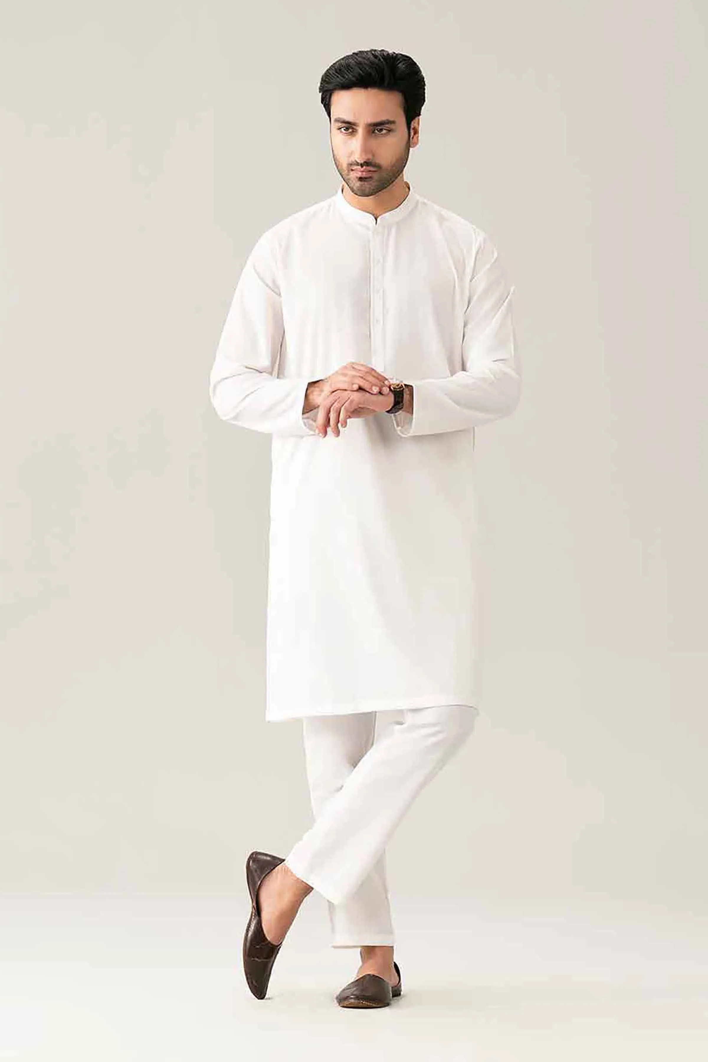 Embroidered Kurta - NQ26-024 - Image 3