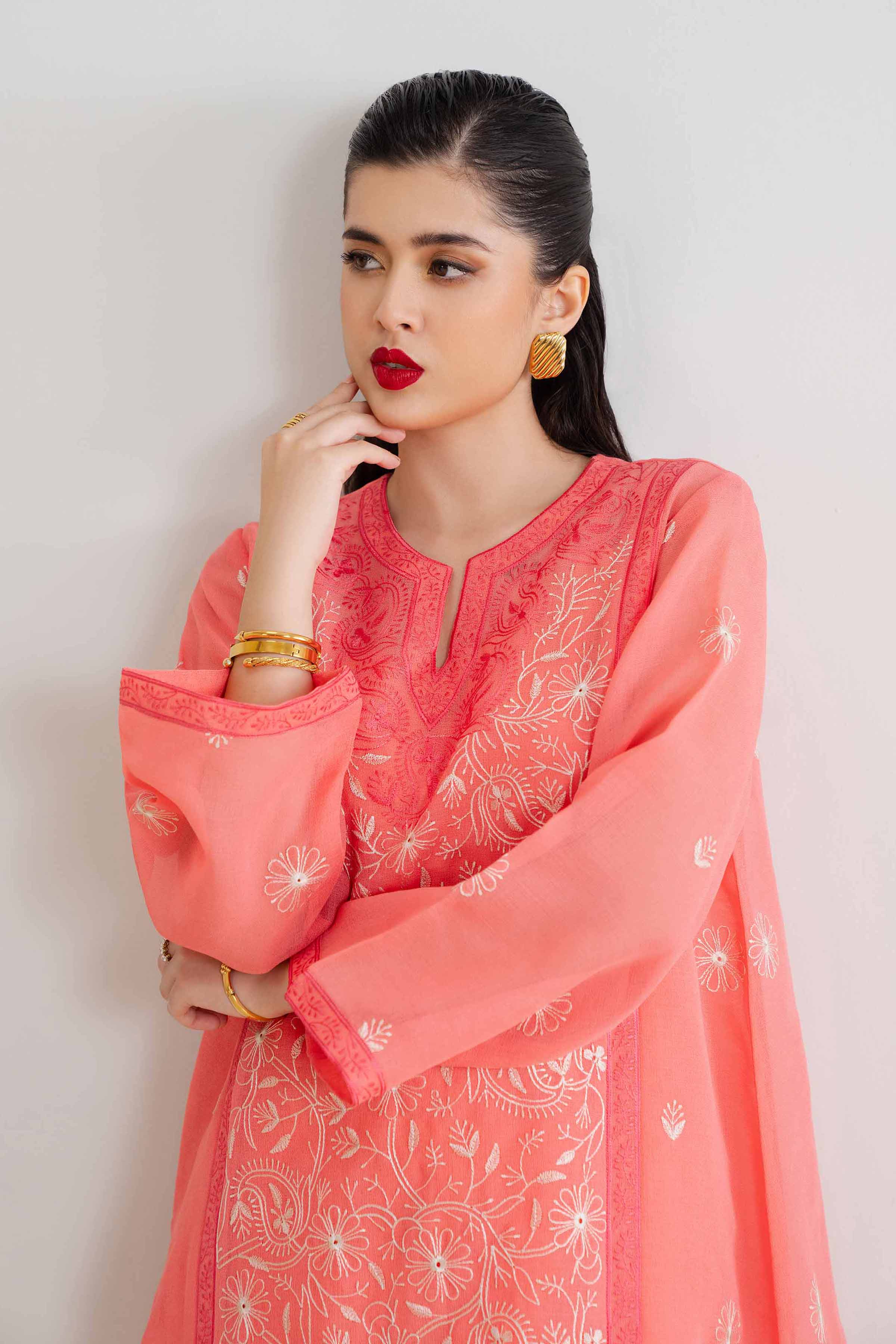 2 Piece - Embroidered Suit - PCS25-03