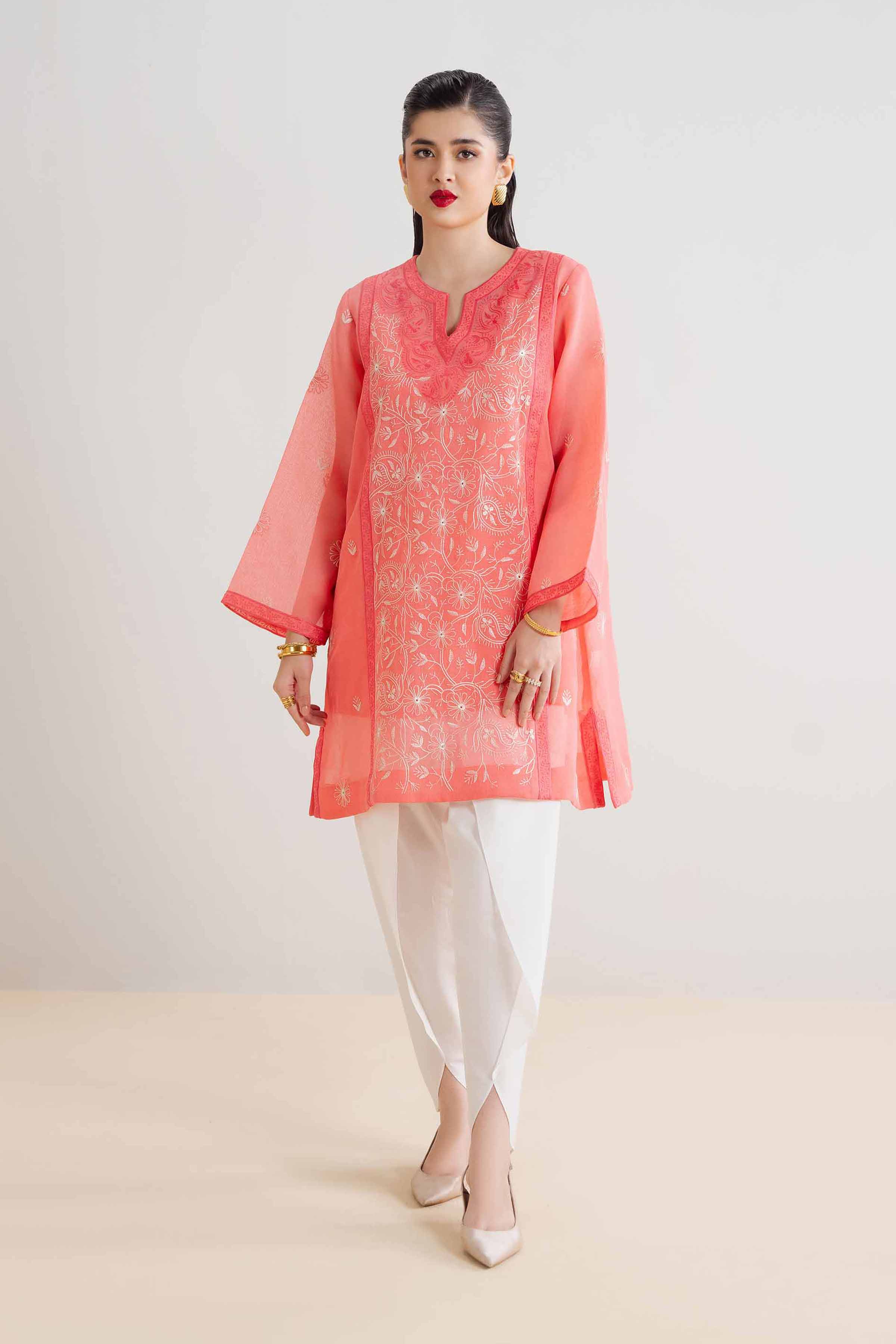 2 Piece - Embroidered Suit - PCS25-03 - Image 2