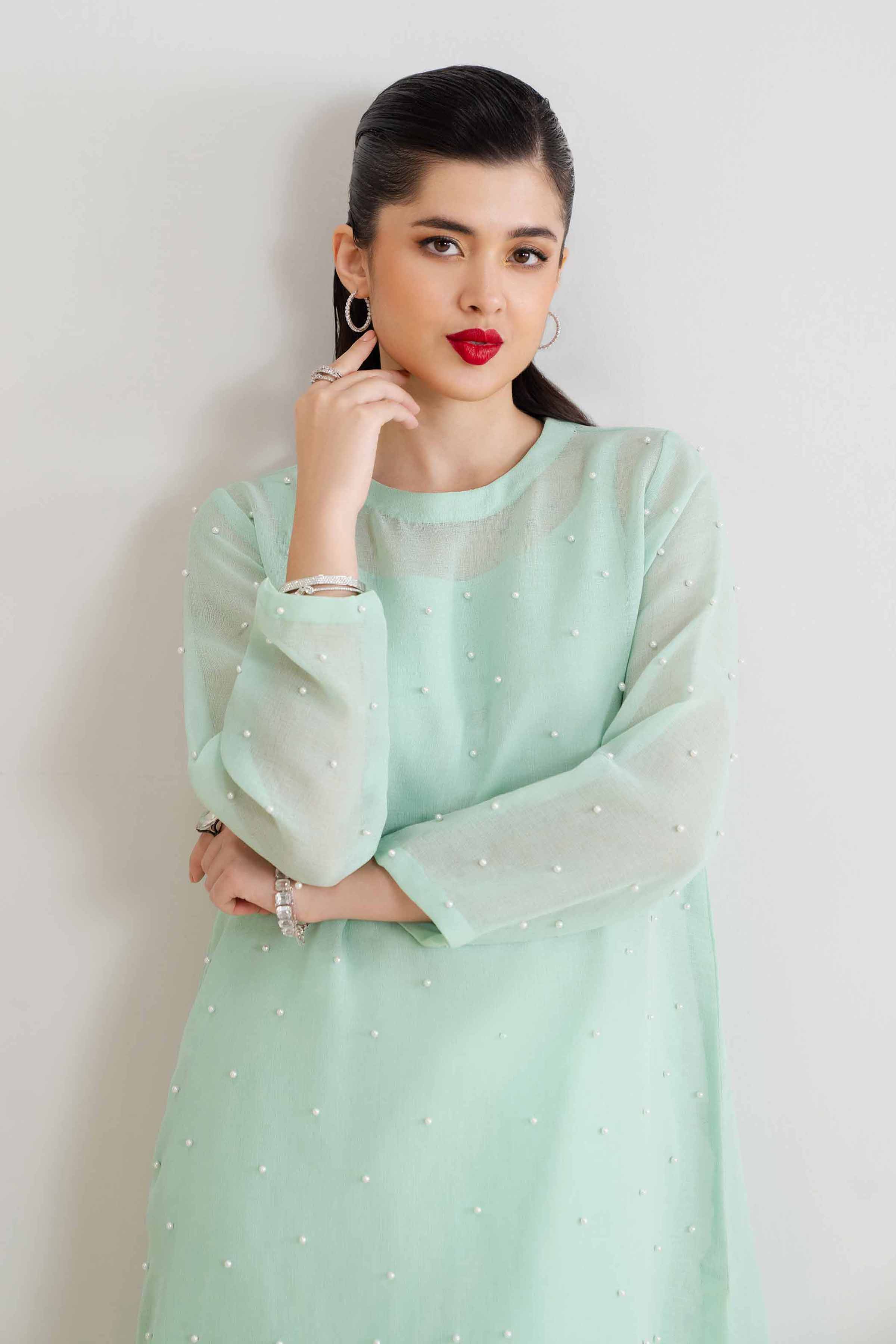 2 Piece - Embroidered Suit - PCS25-08