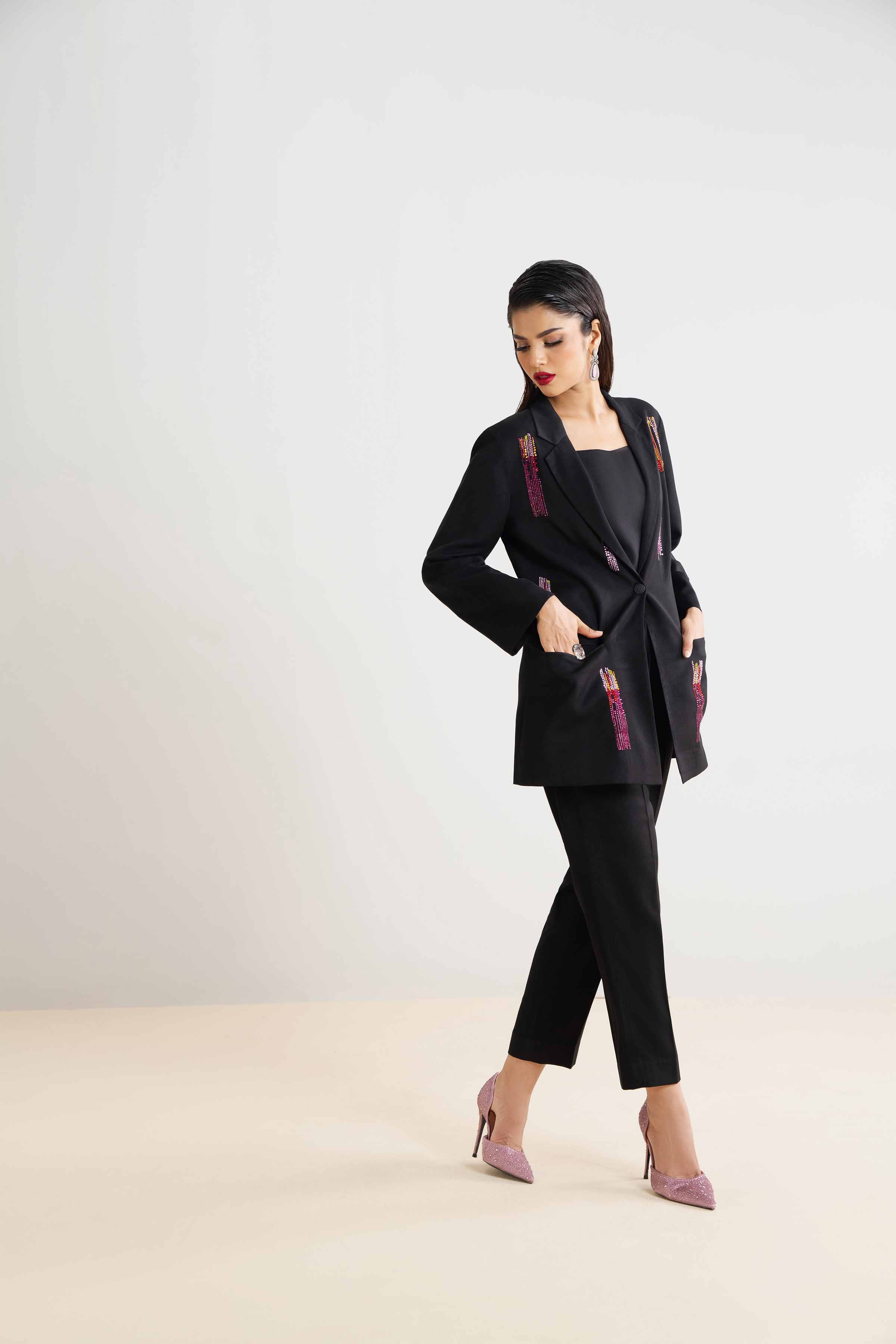 2 Piece - Basic Suit - PCS25-09 - Image 6