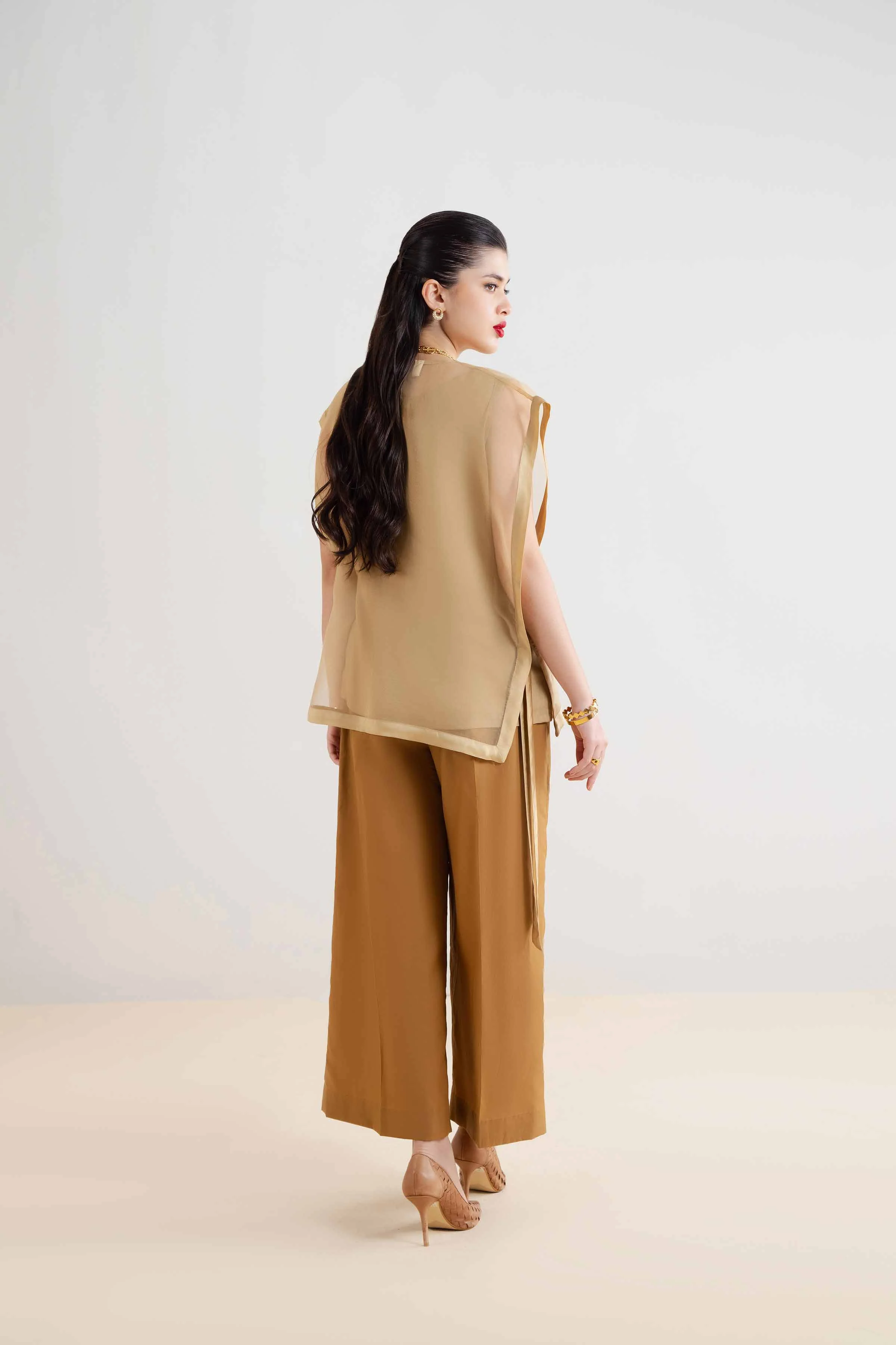 2 Piece - Embroidered Suit - PCS25-16 - Image 3