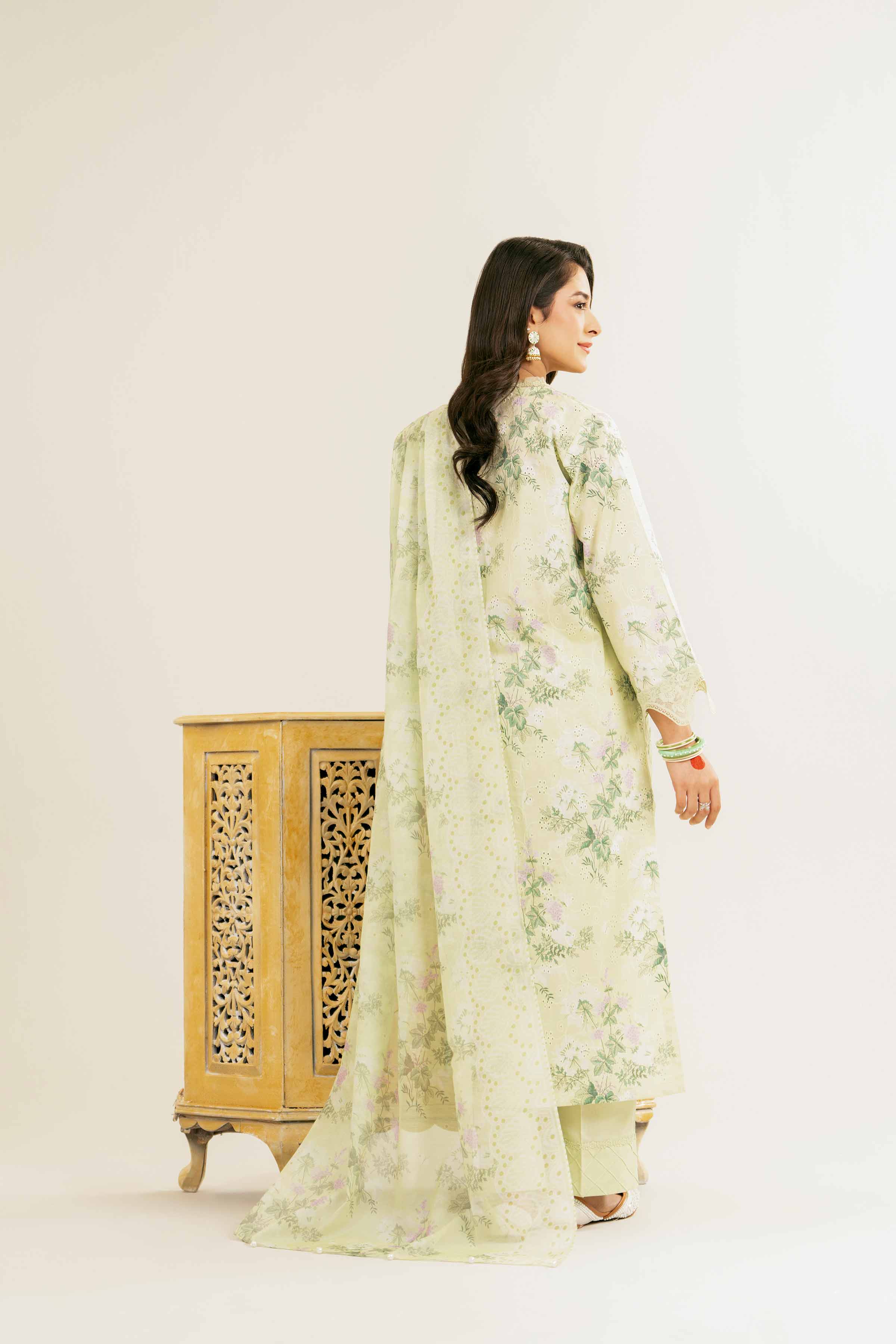 3 Piece - Printed Suit - PE25-107 - Image 3