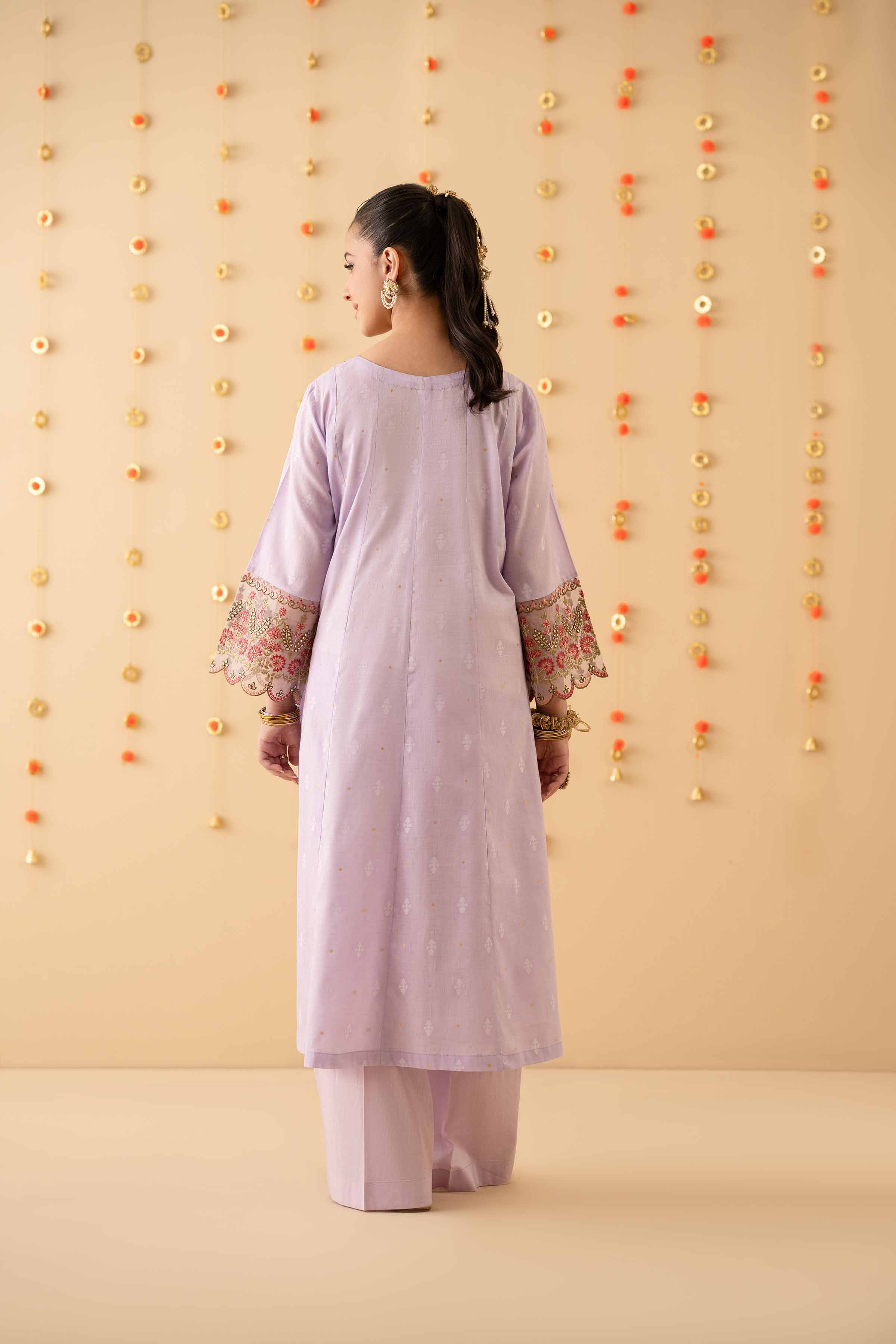 2 Piece - Embroidered Suit - PE25-142 - Image 5