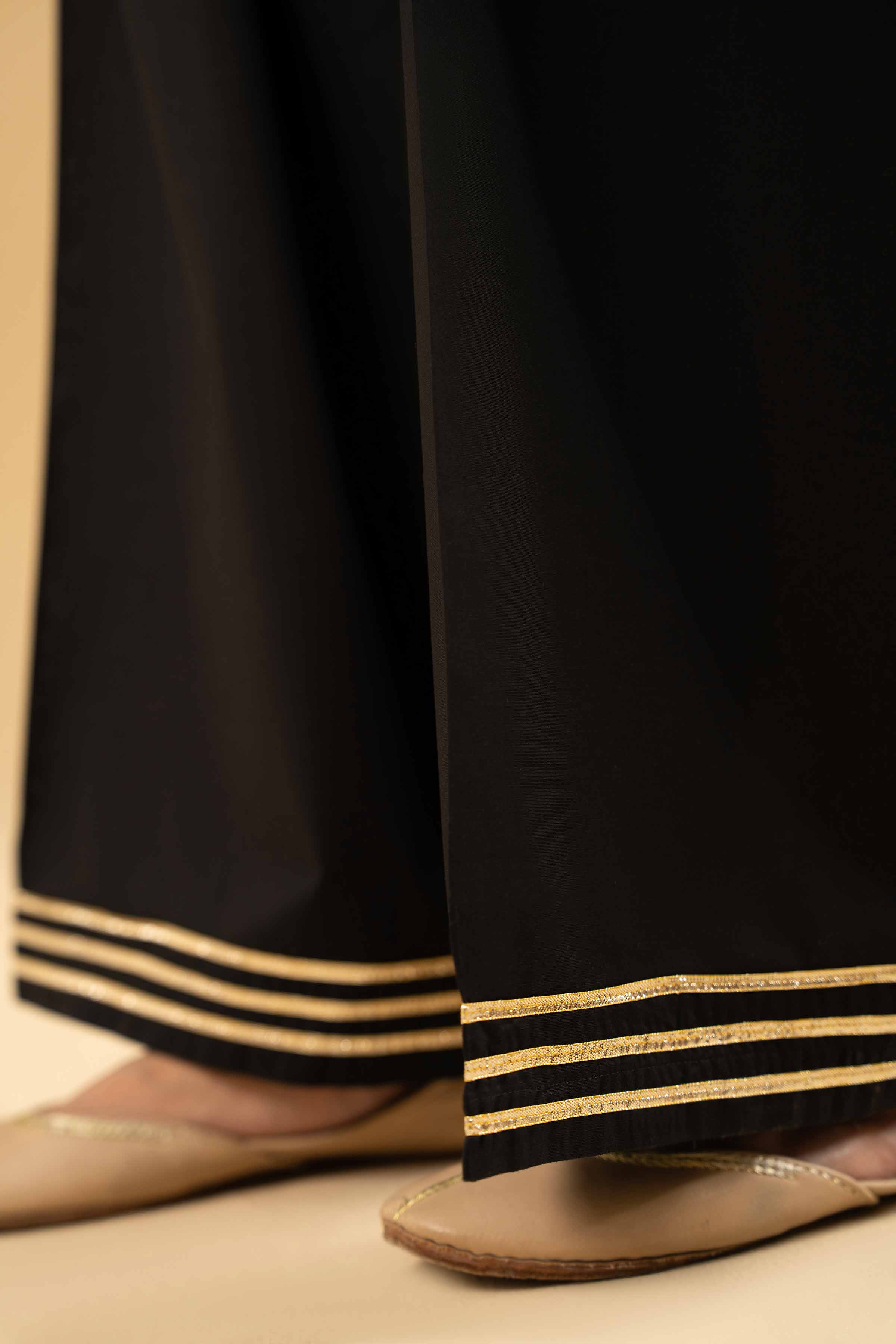 Embroidered Shalwar - PE25-178 - Image 3