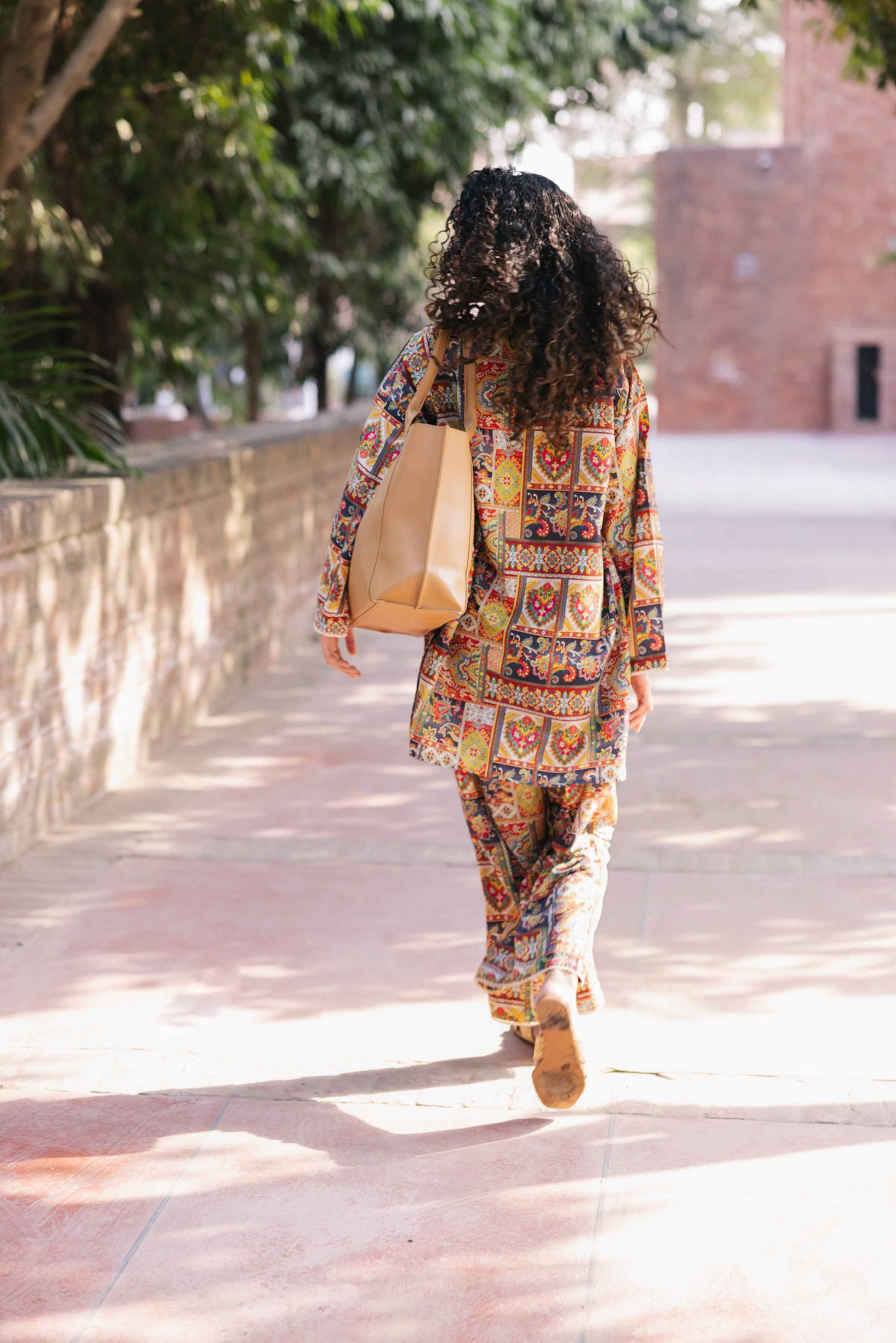 2 Piece - Printed Suit - PE25-193 - Image 3