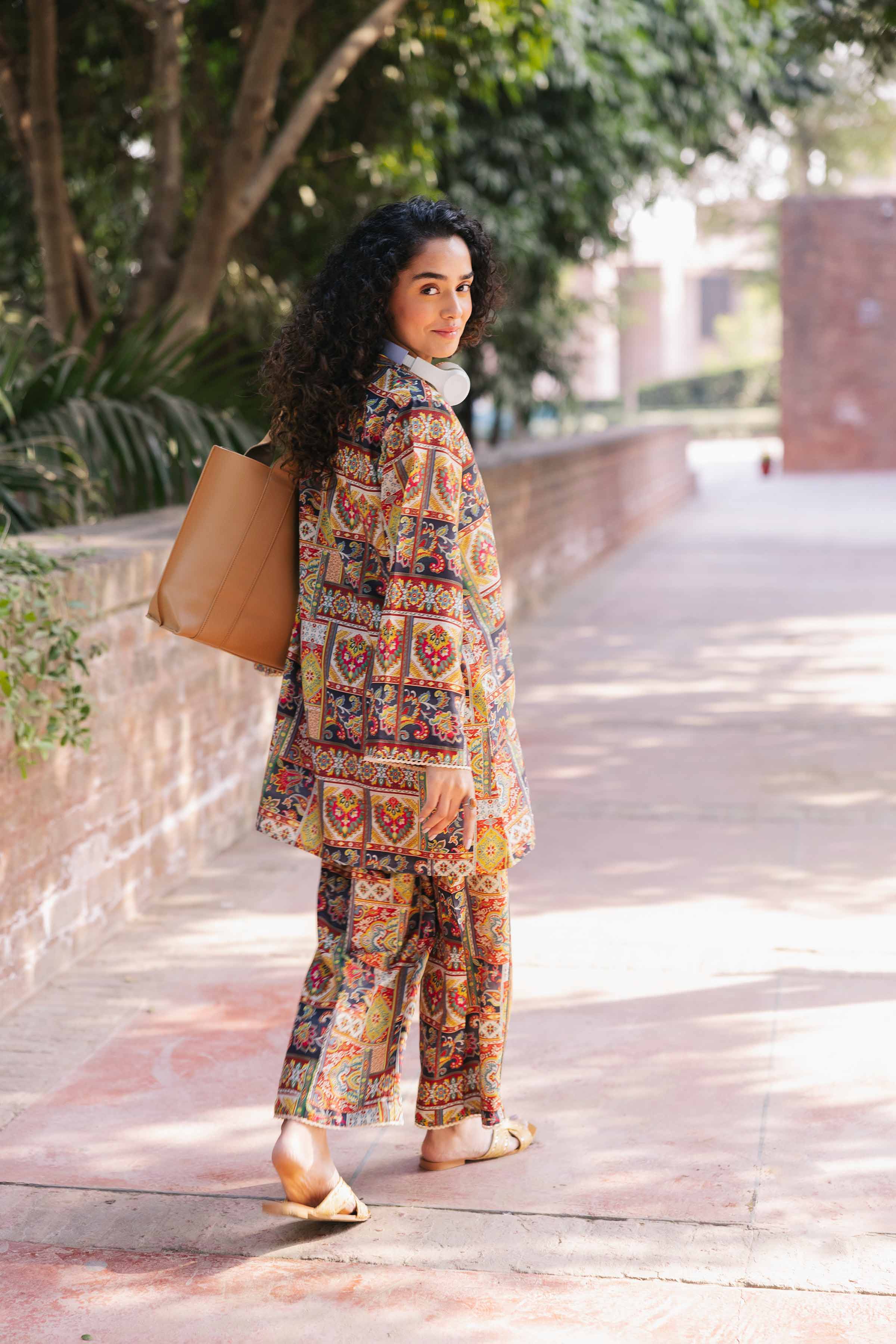 2 Piece - Printed Suit - PE25-193 - Image 6