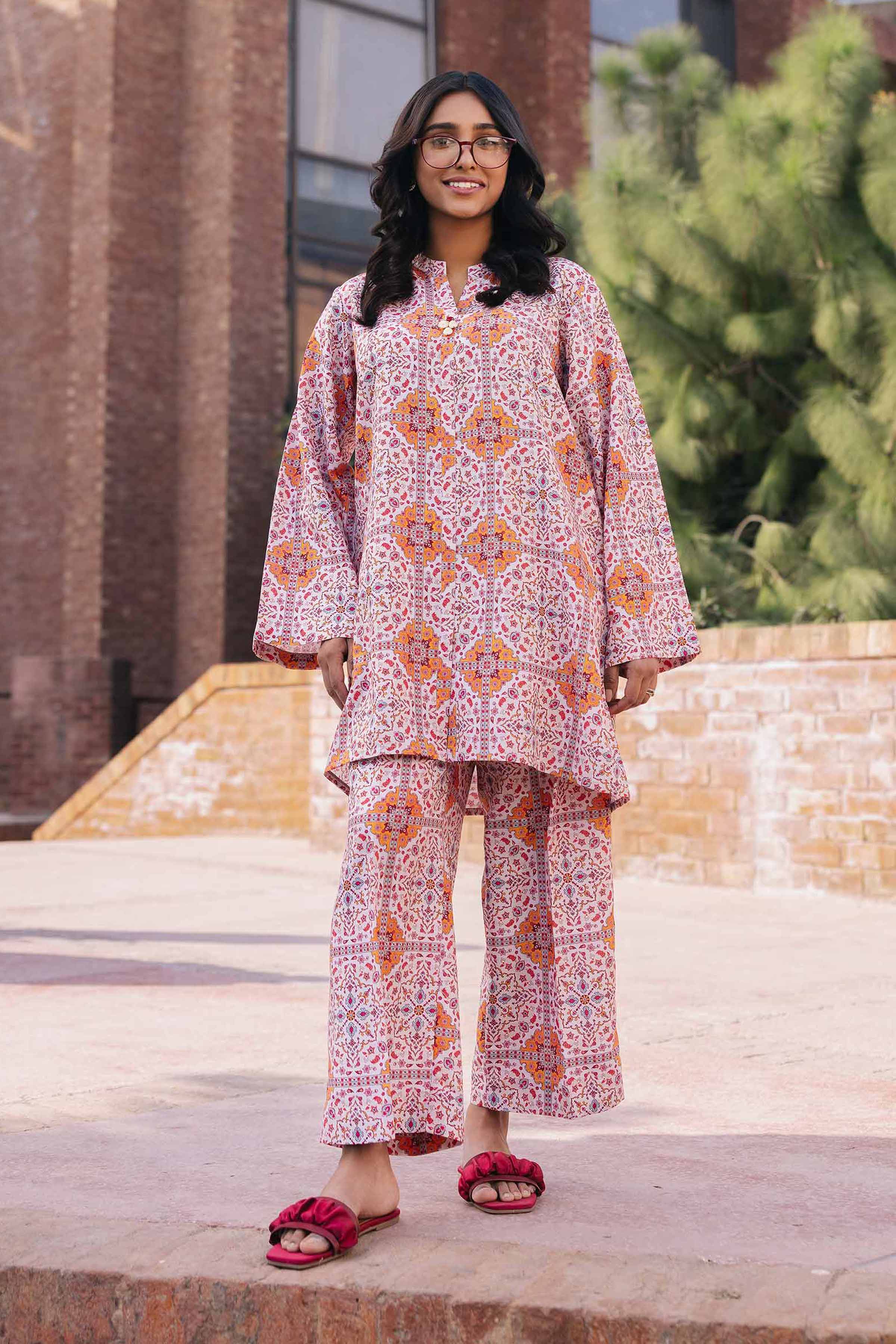 2 Piece - Printed Suit - PE25-194 - Image 2