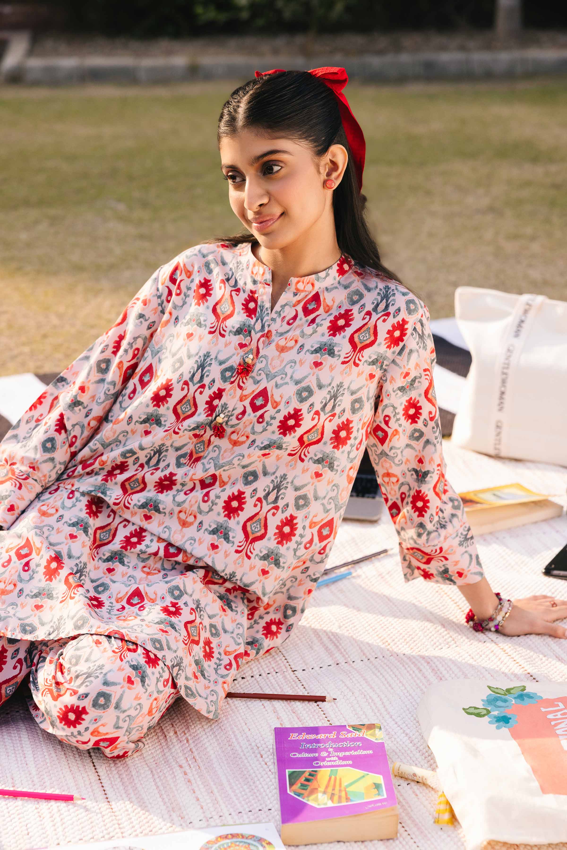 2 Piece - Printed Suit - PE25-195 - Image 5