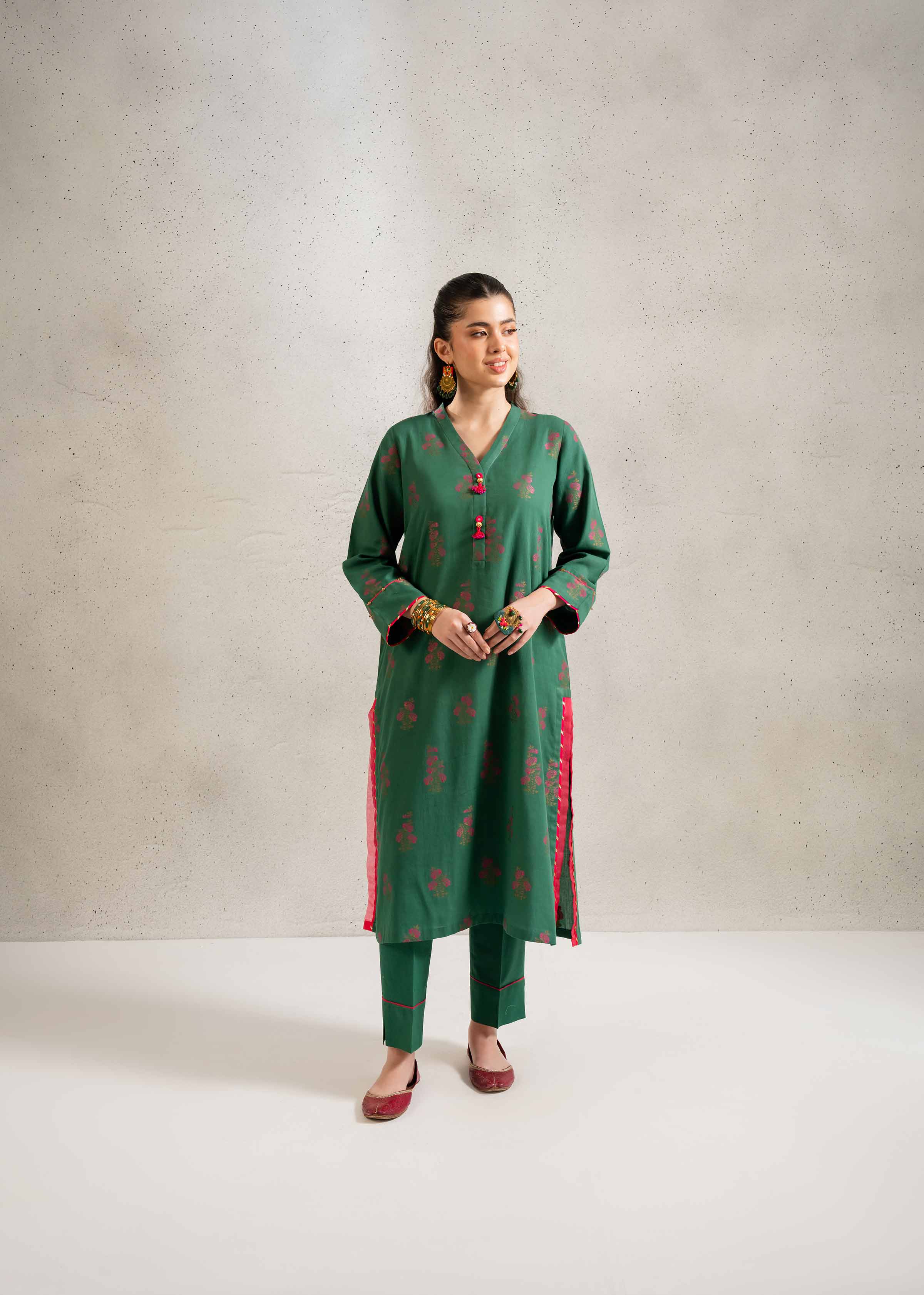 2 Piece - Printed Suit - PE25-20 - Image 4