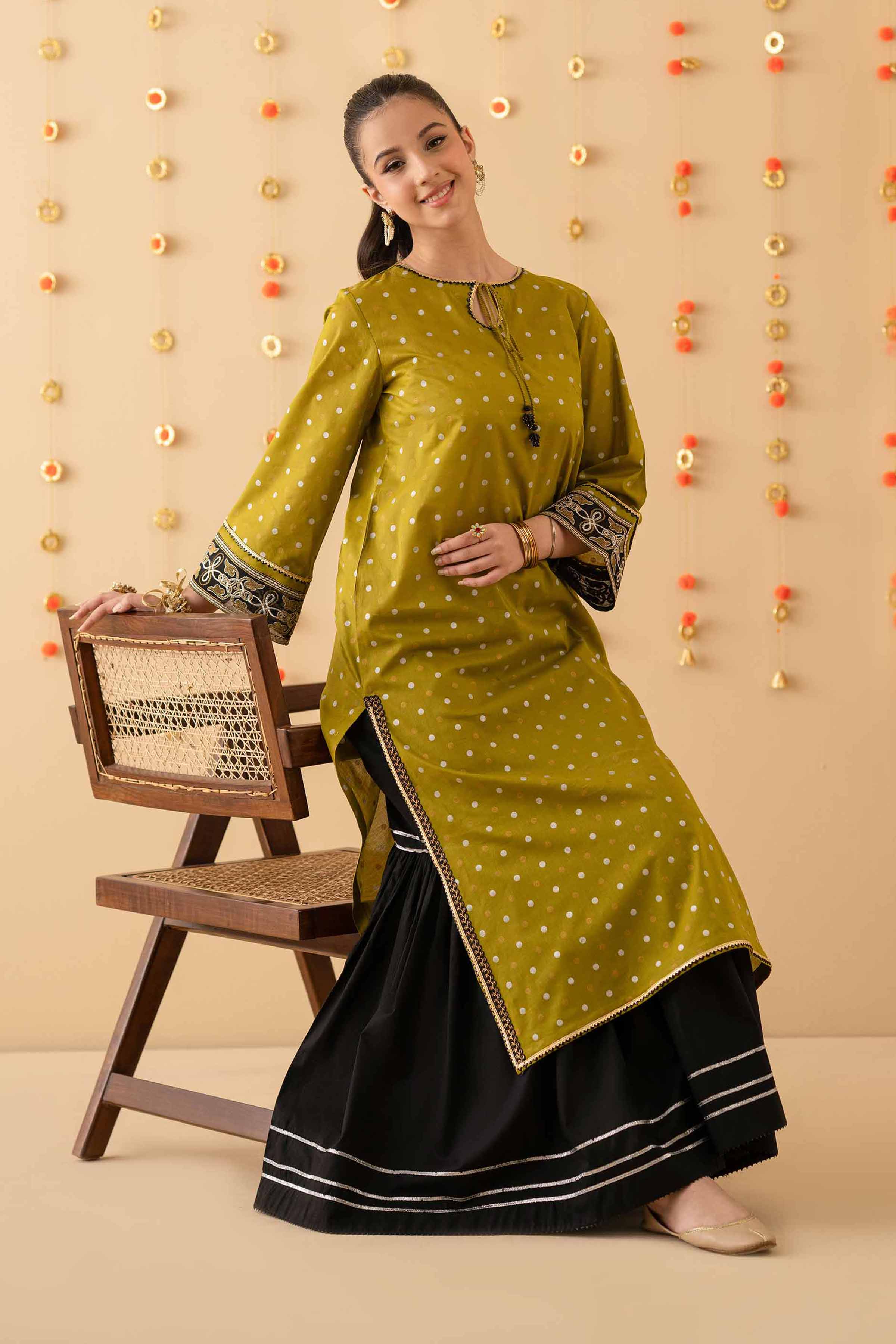 Printed Embroidered Shirt - PE25-206 - Image 2